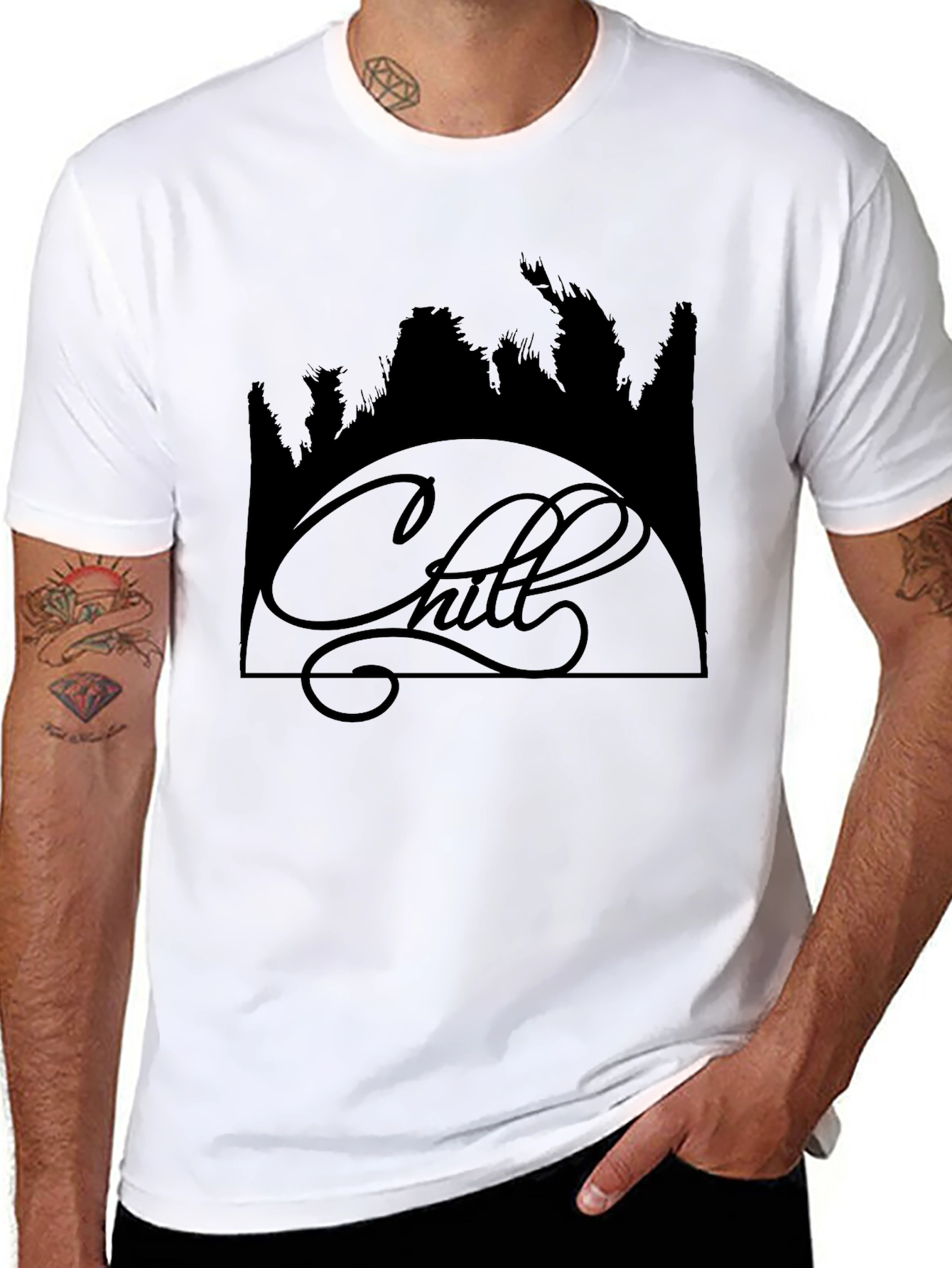 Chill Graphic T-Shirt - Relaxed Style