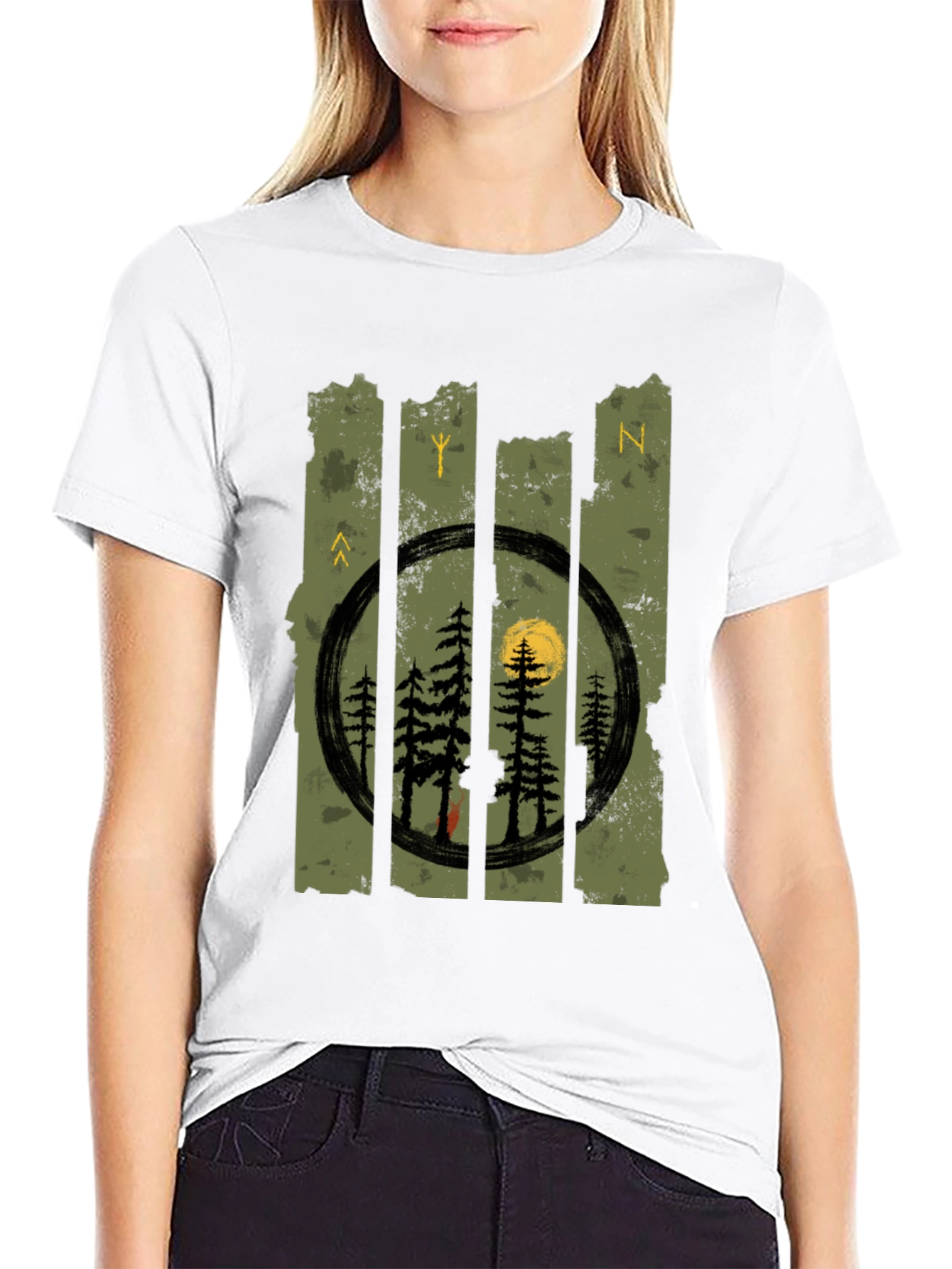Natures Call Black T-Shirt