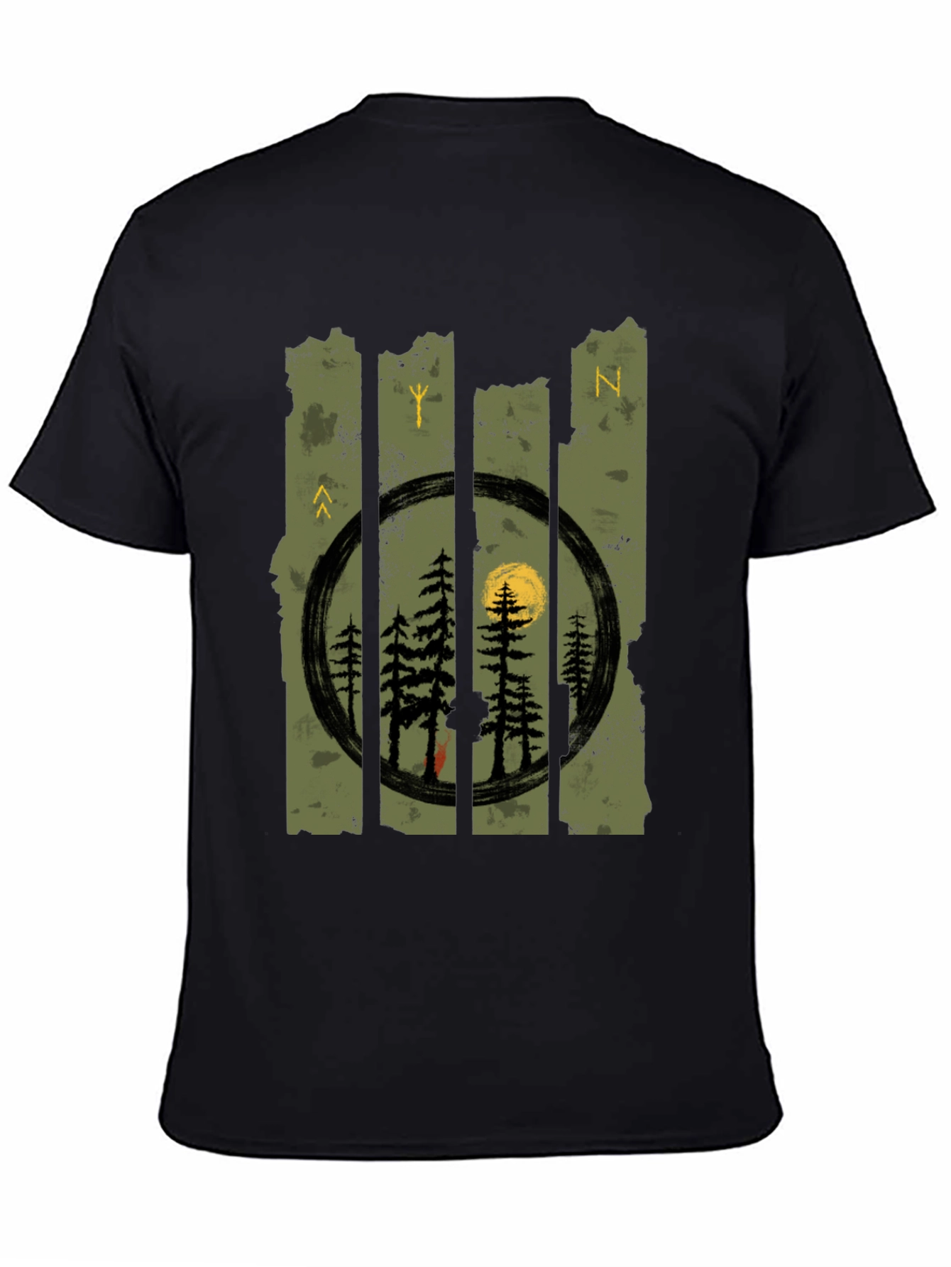 Natures Call Black T-Shirt