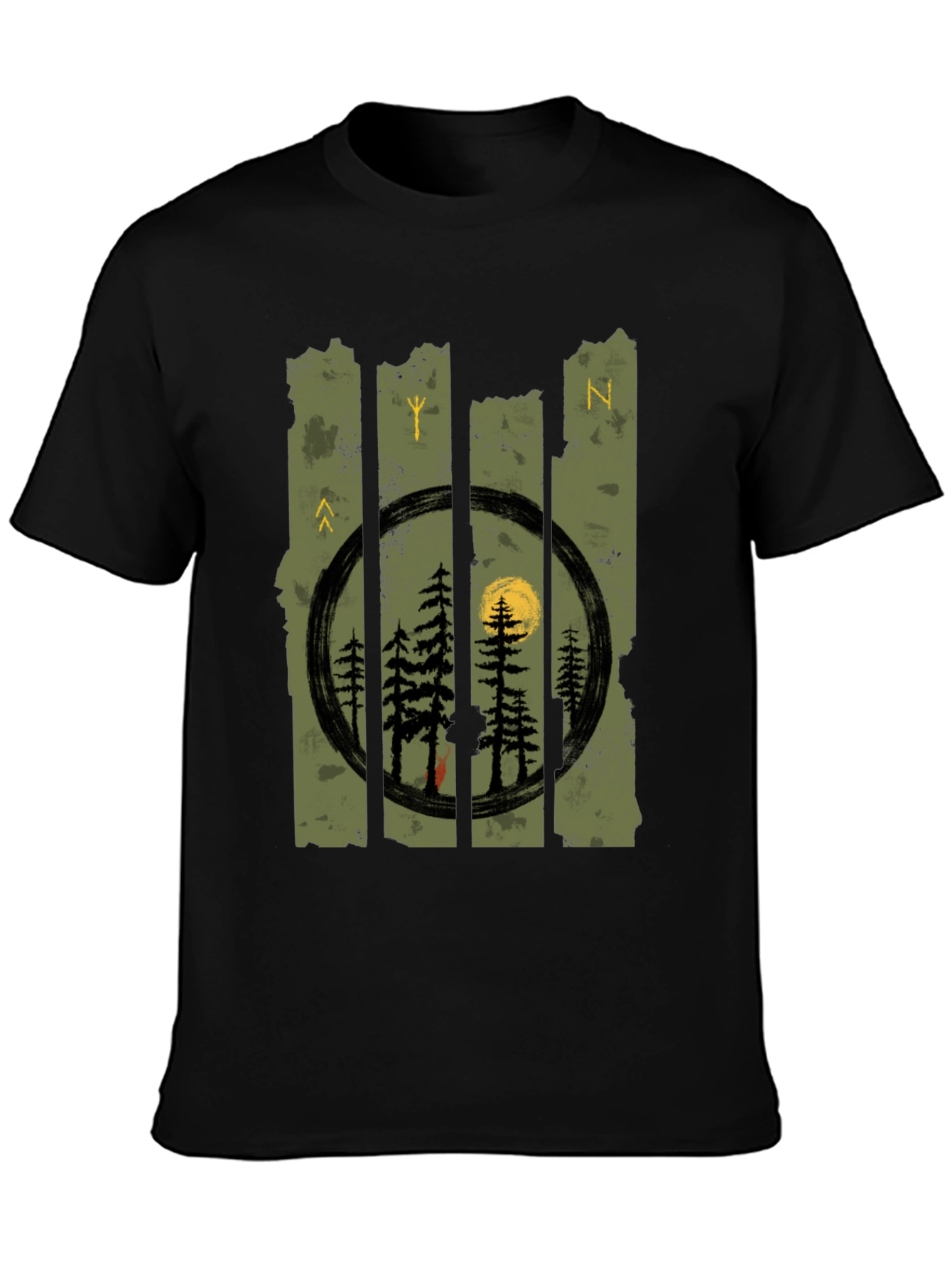 Natures Call Black T-Shirt