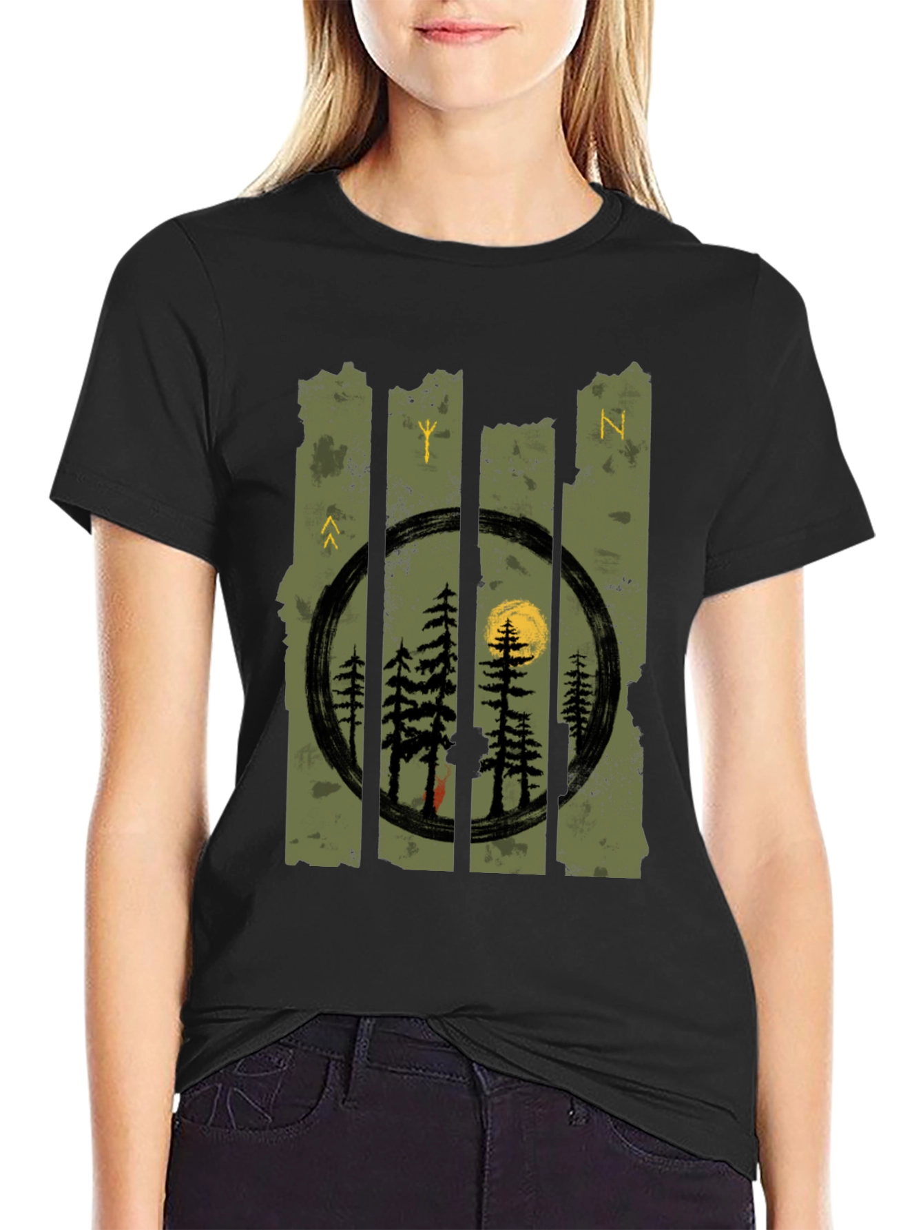 Natures Call Black T-Shirt