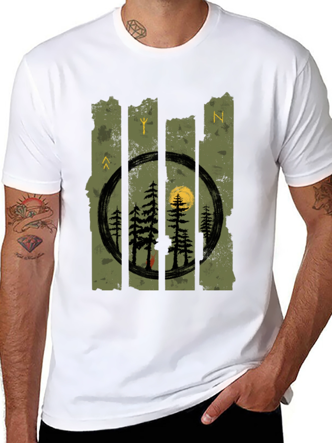 Natures Call Black T-Shirt