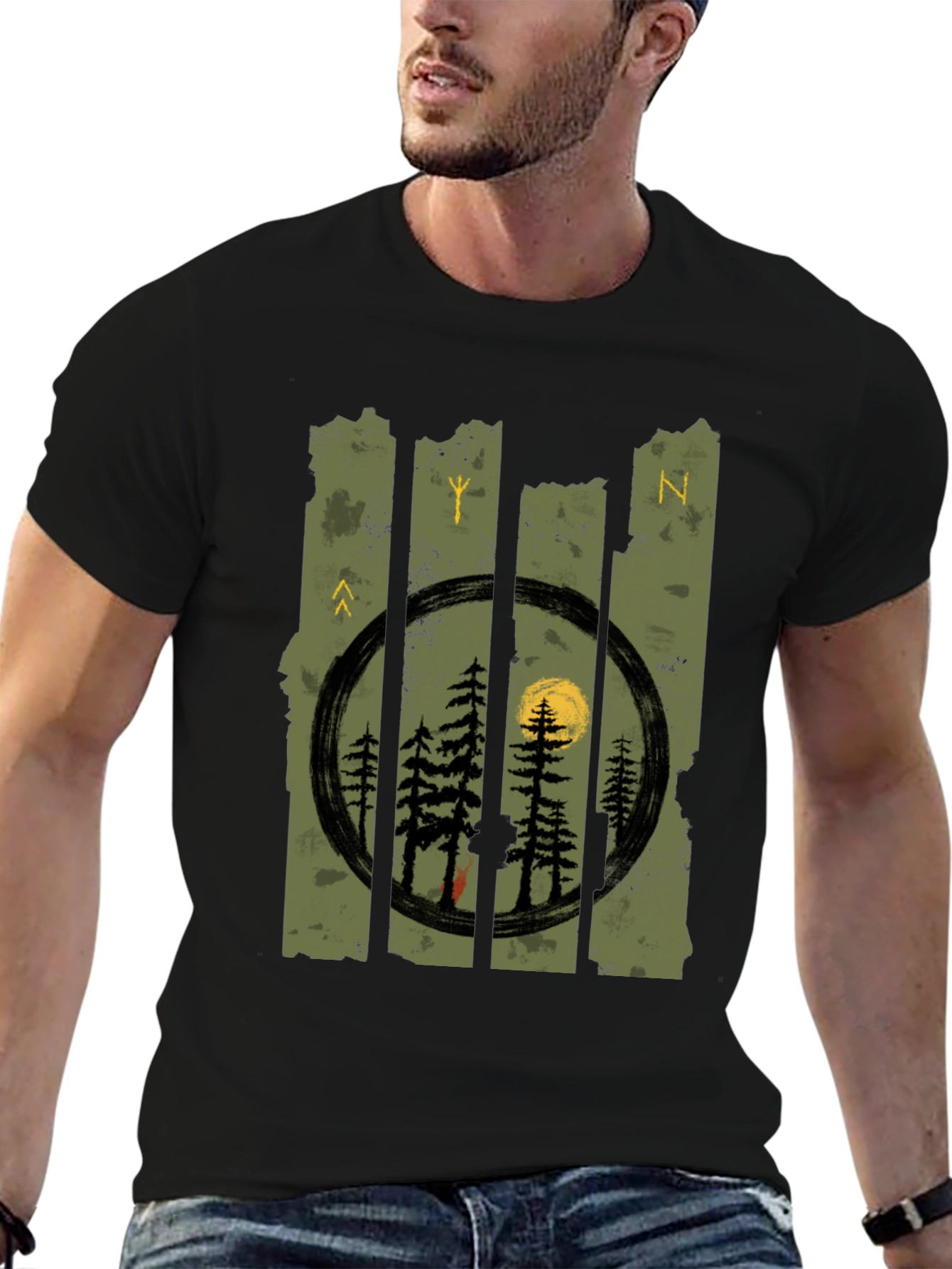 Natures Call Black T-Shirt