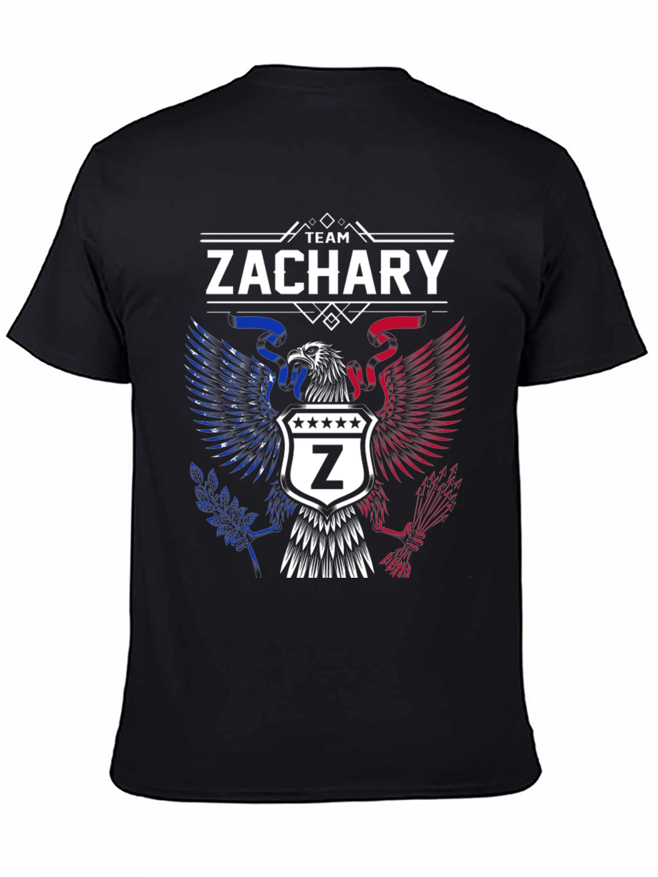 Team Zachary Eagle Patriotic T-Shirt