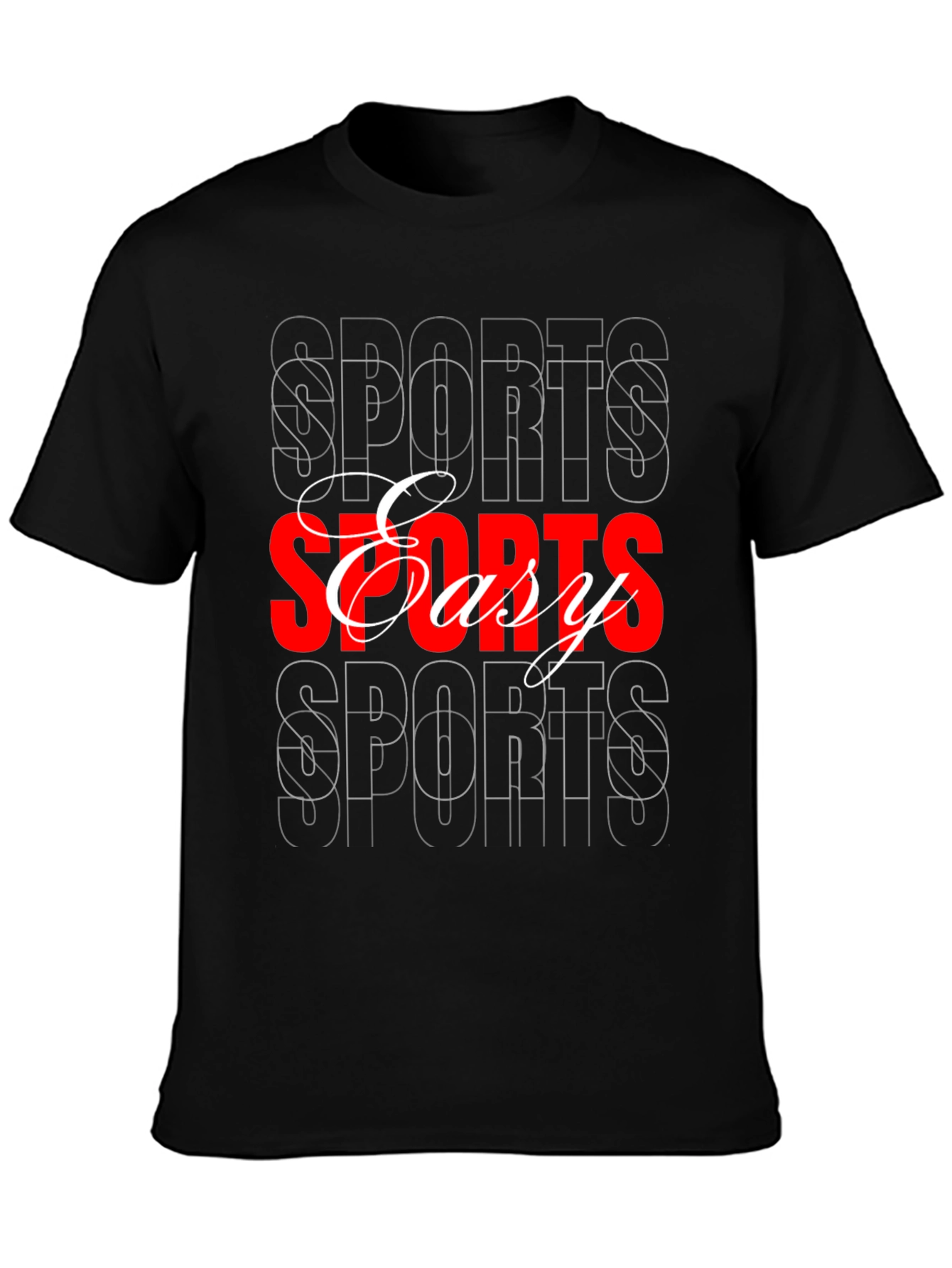 Sports Easy T-Shirt - Casual Style