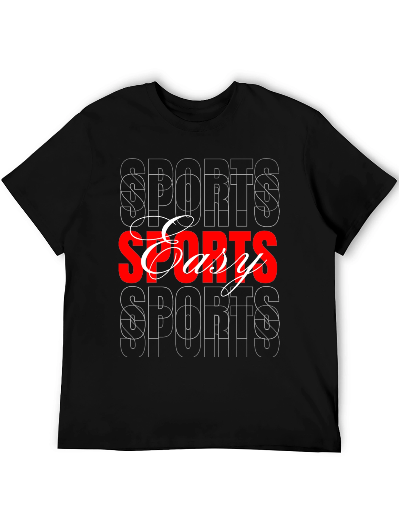 Sports Easy T-Shirt - Casual Style