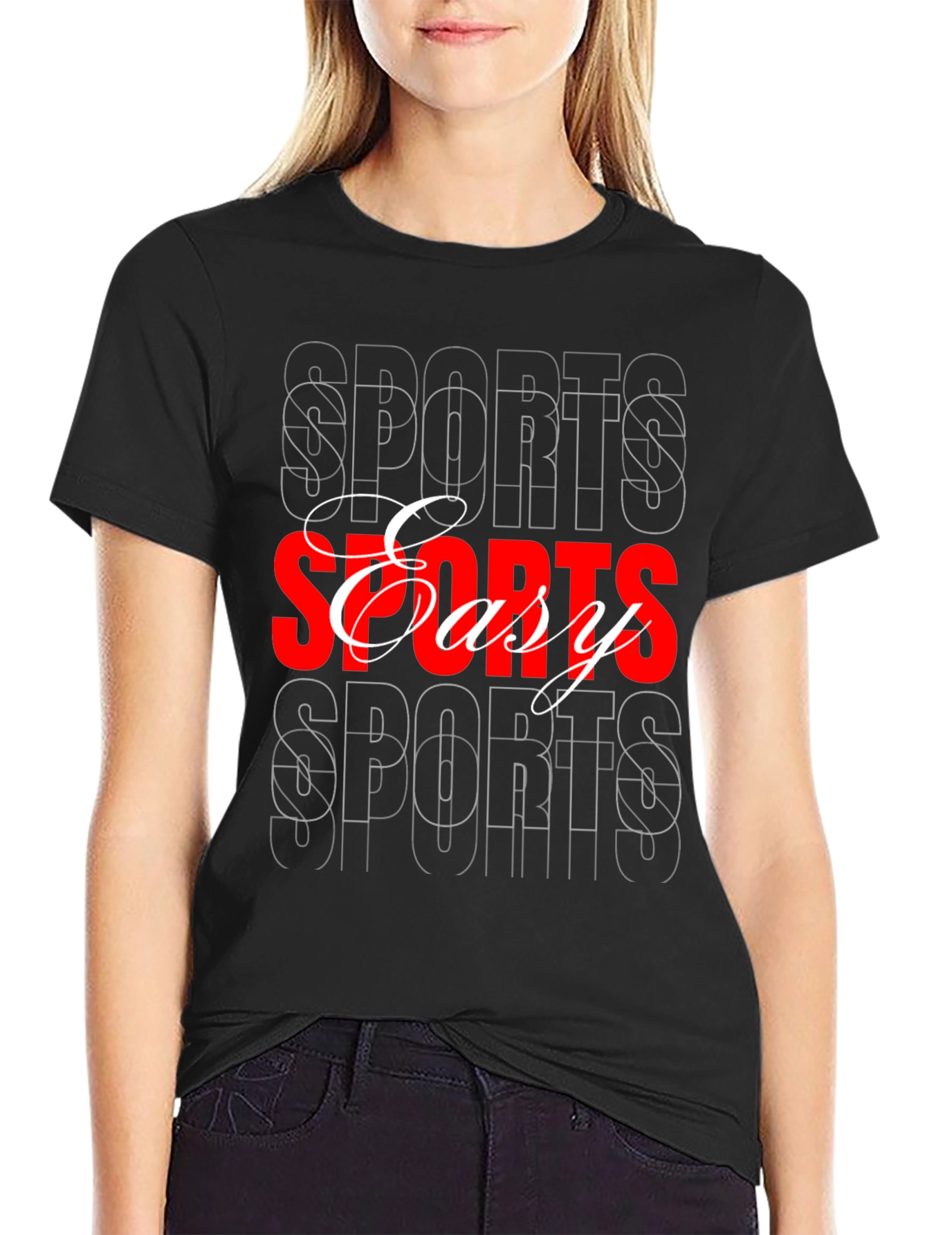 Sports Easy T-Shirt - Casual Style