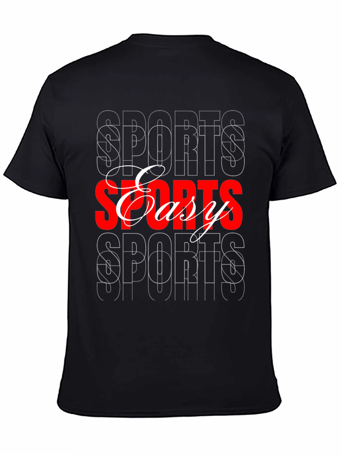 Sports Easy T-Shirt - Casual Style