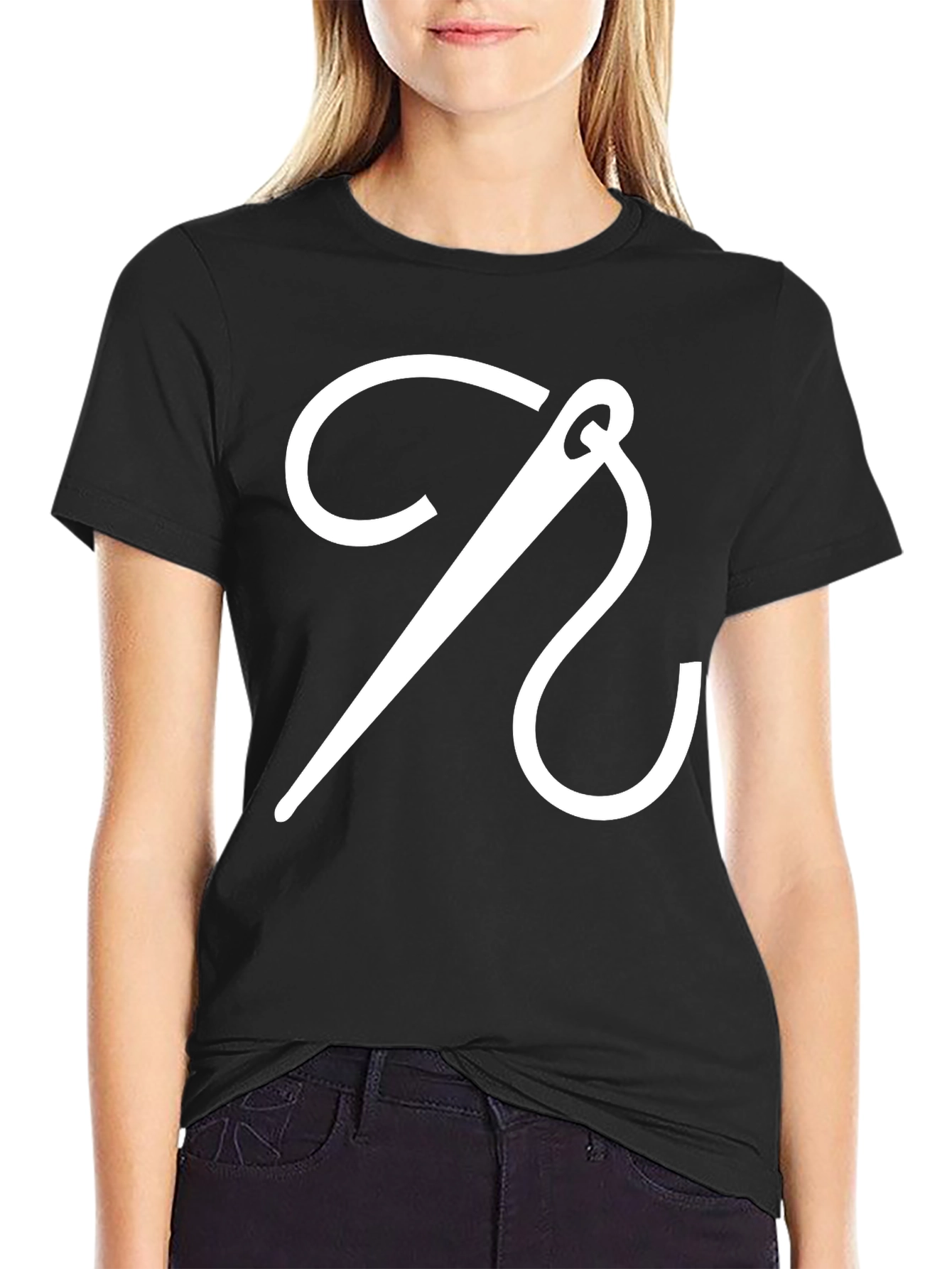 Stylish Needle & Thread Graphic T-Shirt