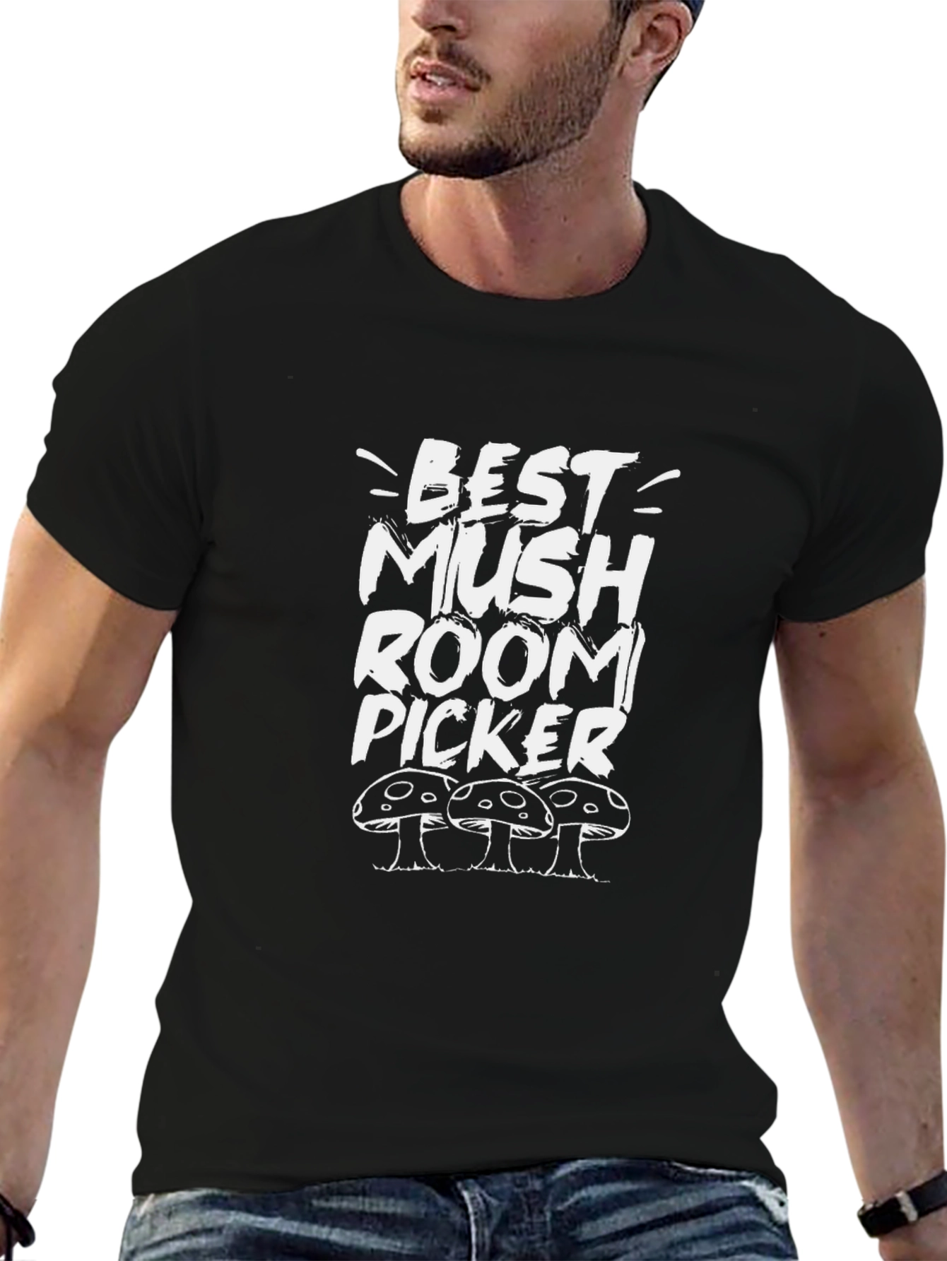 Best Mushroom Picker Graphic Tee