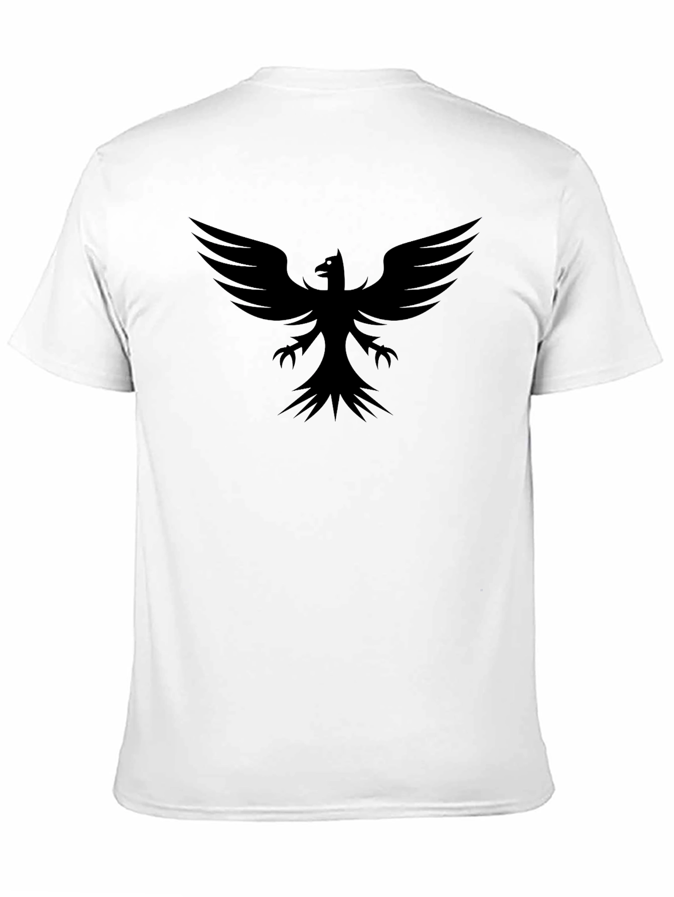 Black T-Shirt with Phoenix Design