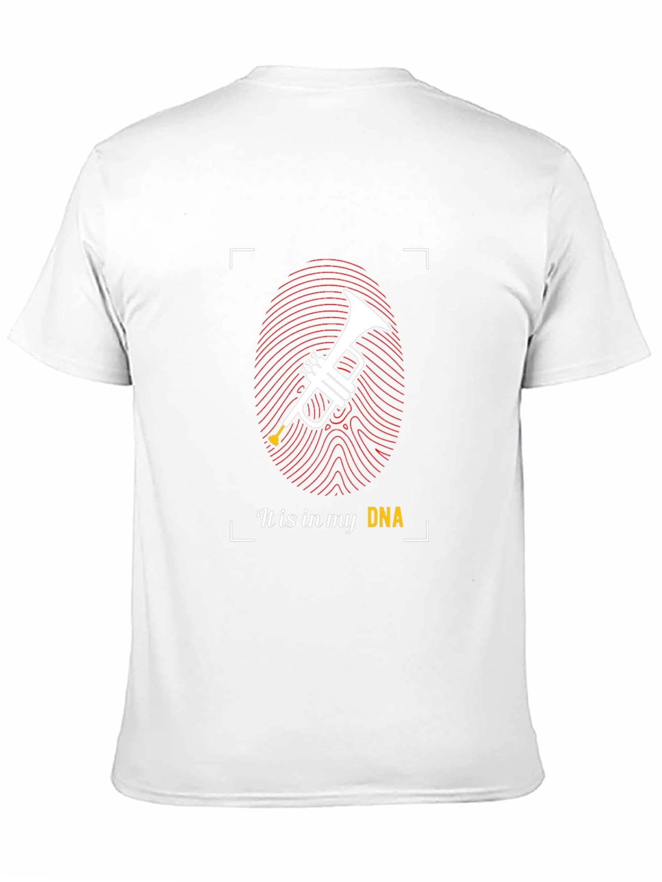 Trumpet DNA Graphic Tee - Musicians Black T-Shirt