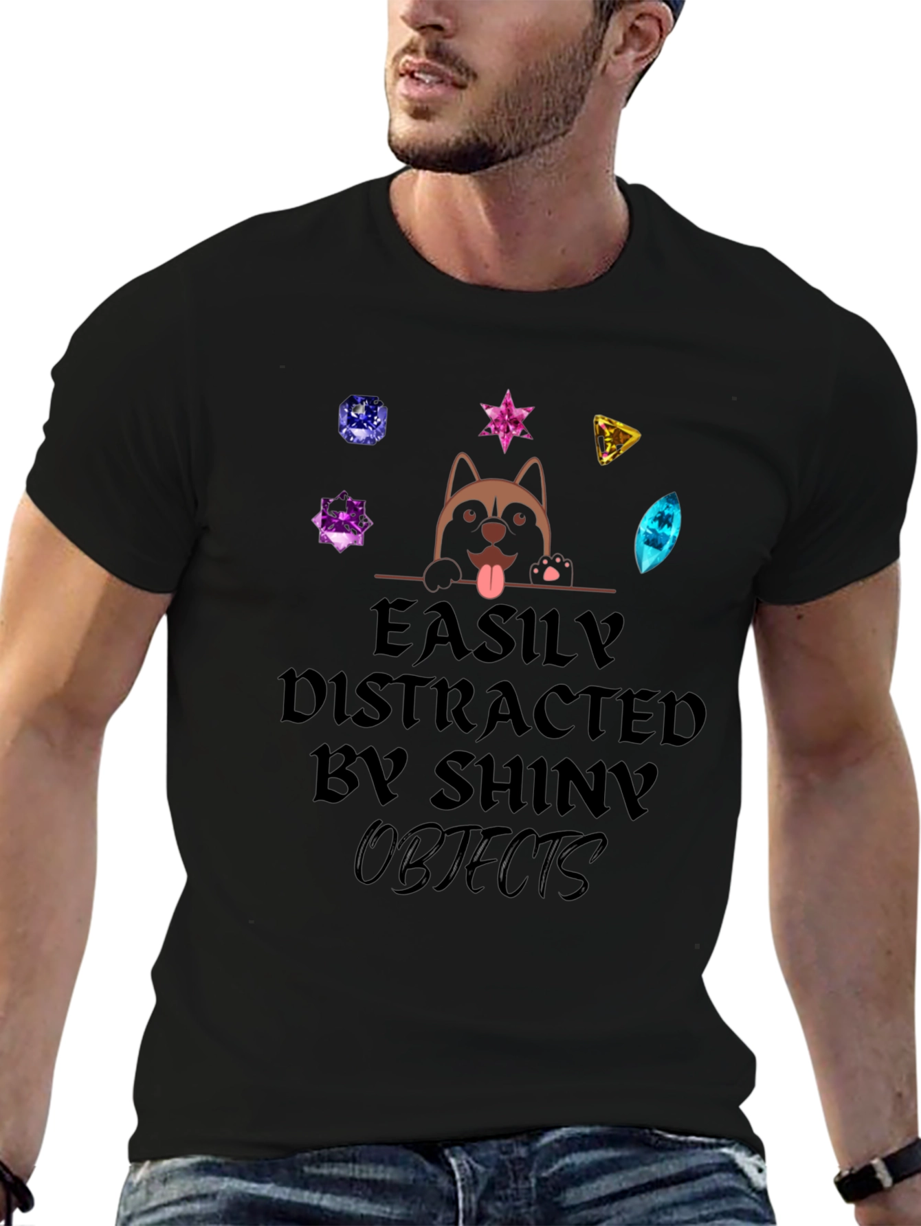 Easily Distracted by Shiny Objects T-Shirt