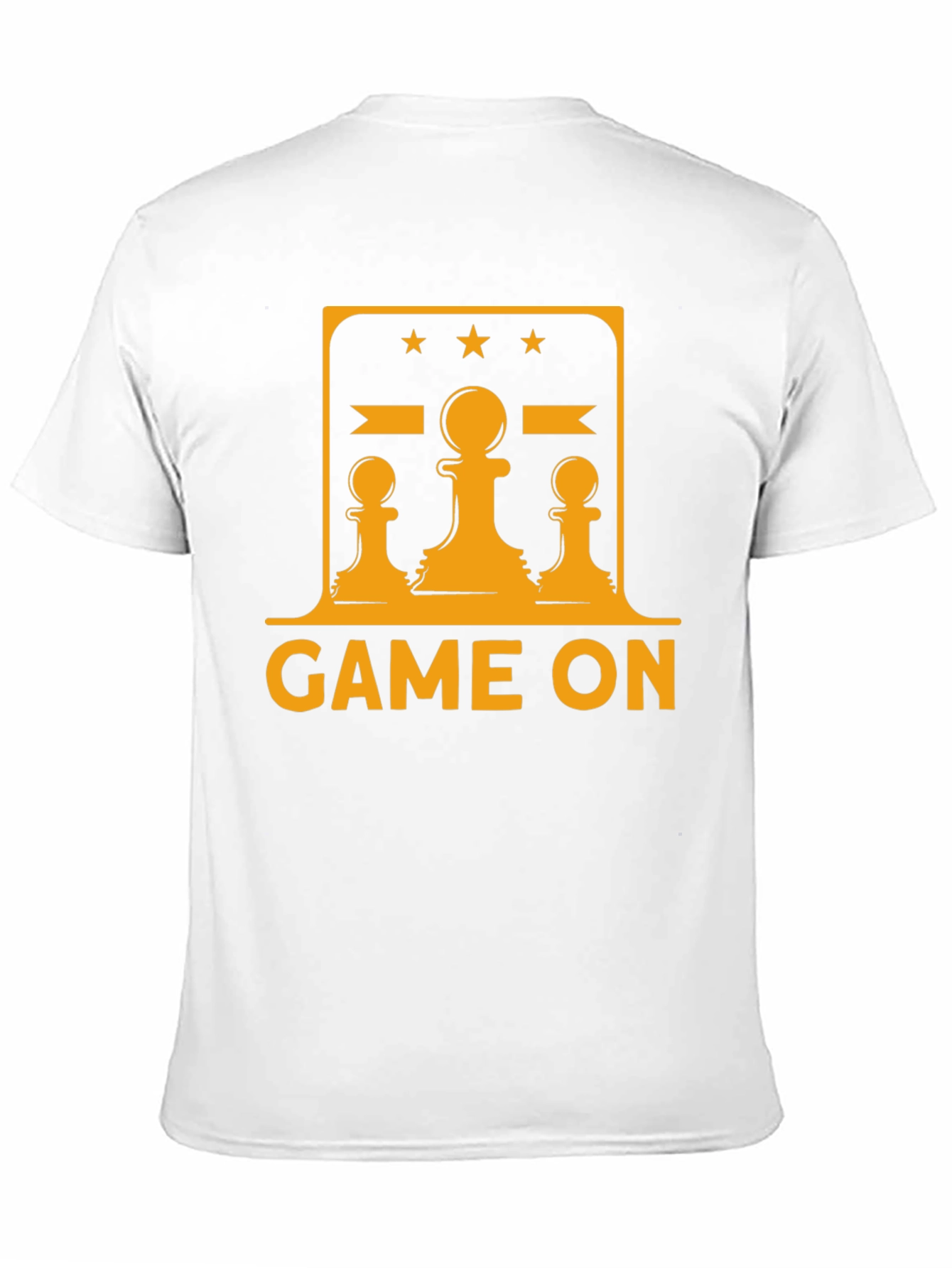 Game On Chess T-Shirt - Black Graphic Tee