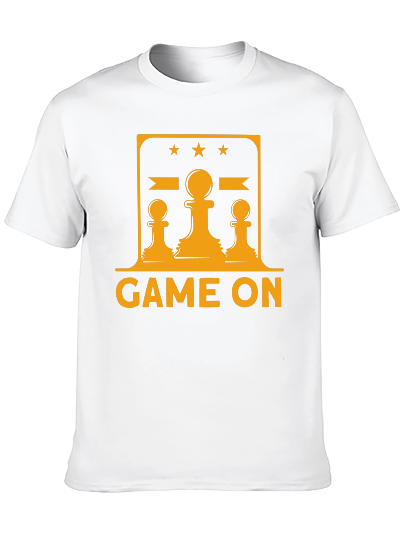 Game On Chess T-Shirt - Black Graphic Tee