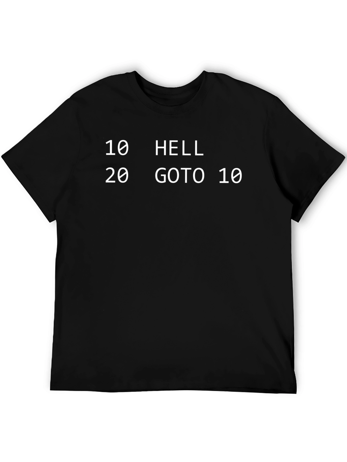 Funny Programmer T-Shirt - GOTO Hell Loop