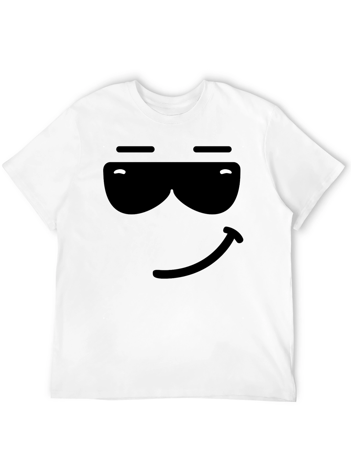 Cool Emoji Black T-Shirt - Express Yourself!