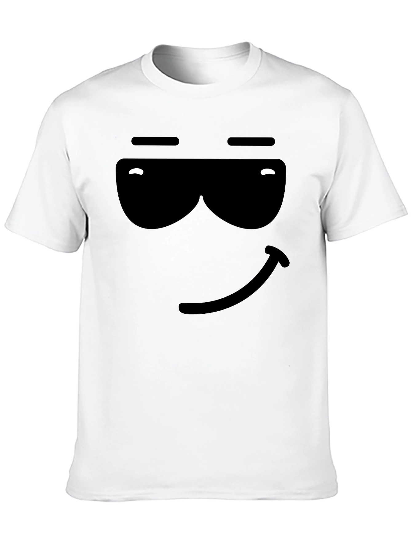 Cool Emoji Black T-Shirt - Express Yourself!
