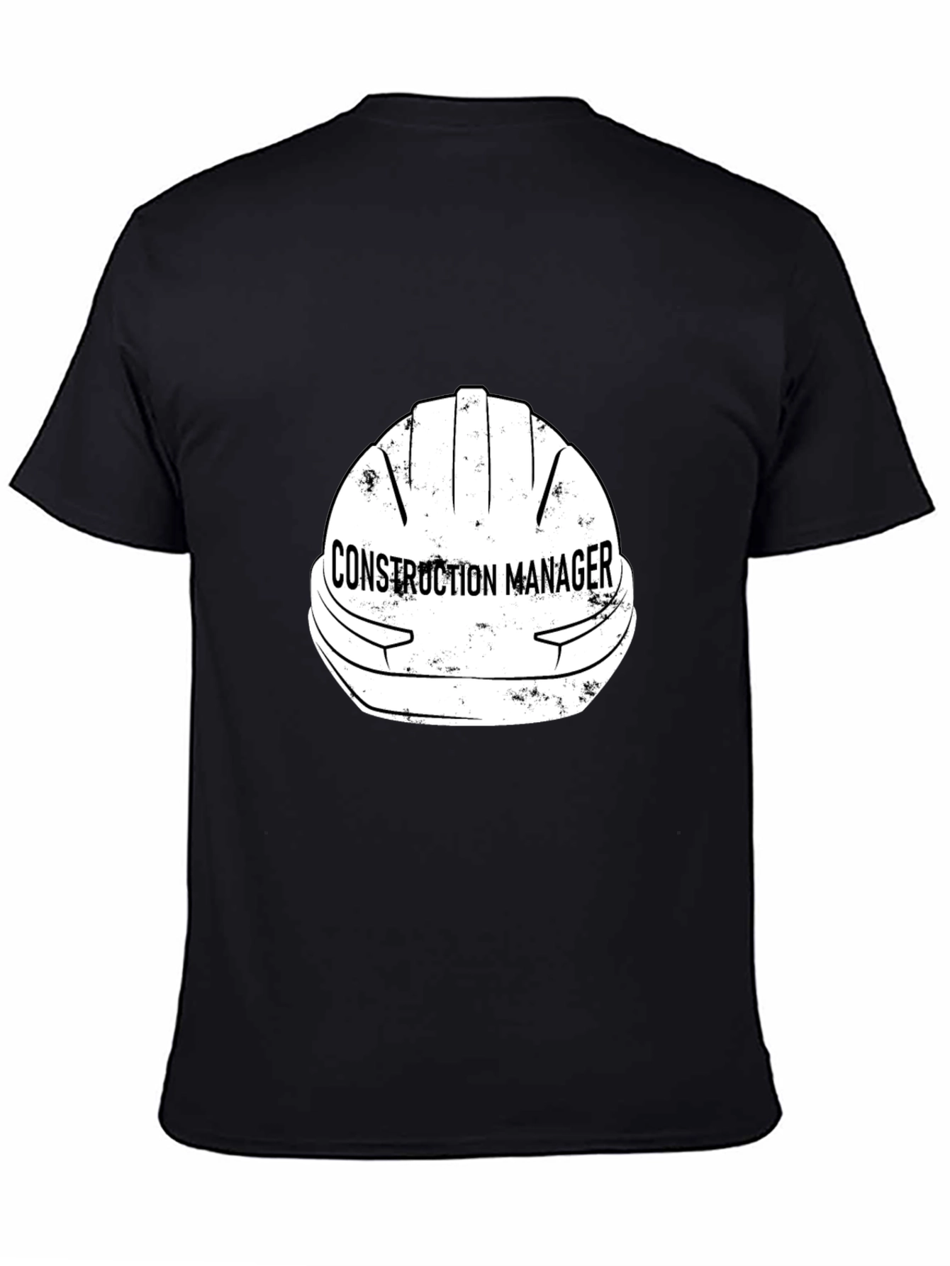 Construction Manager Hard Hat Graphic T-Shirt