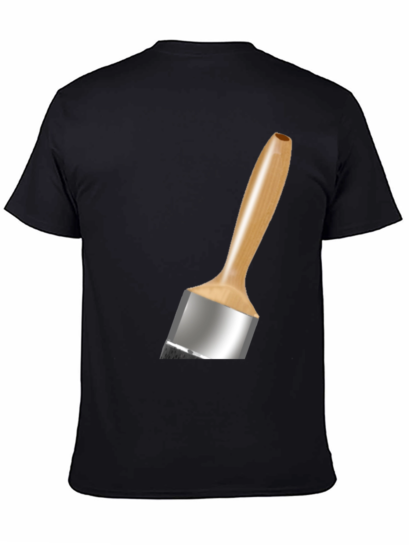 Paint Brush T-Shirt - Artistic Novelty Tee