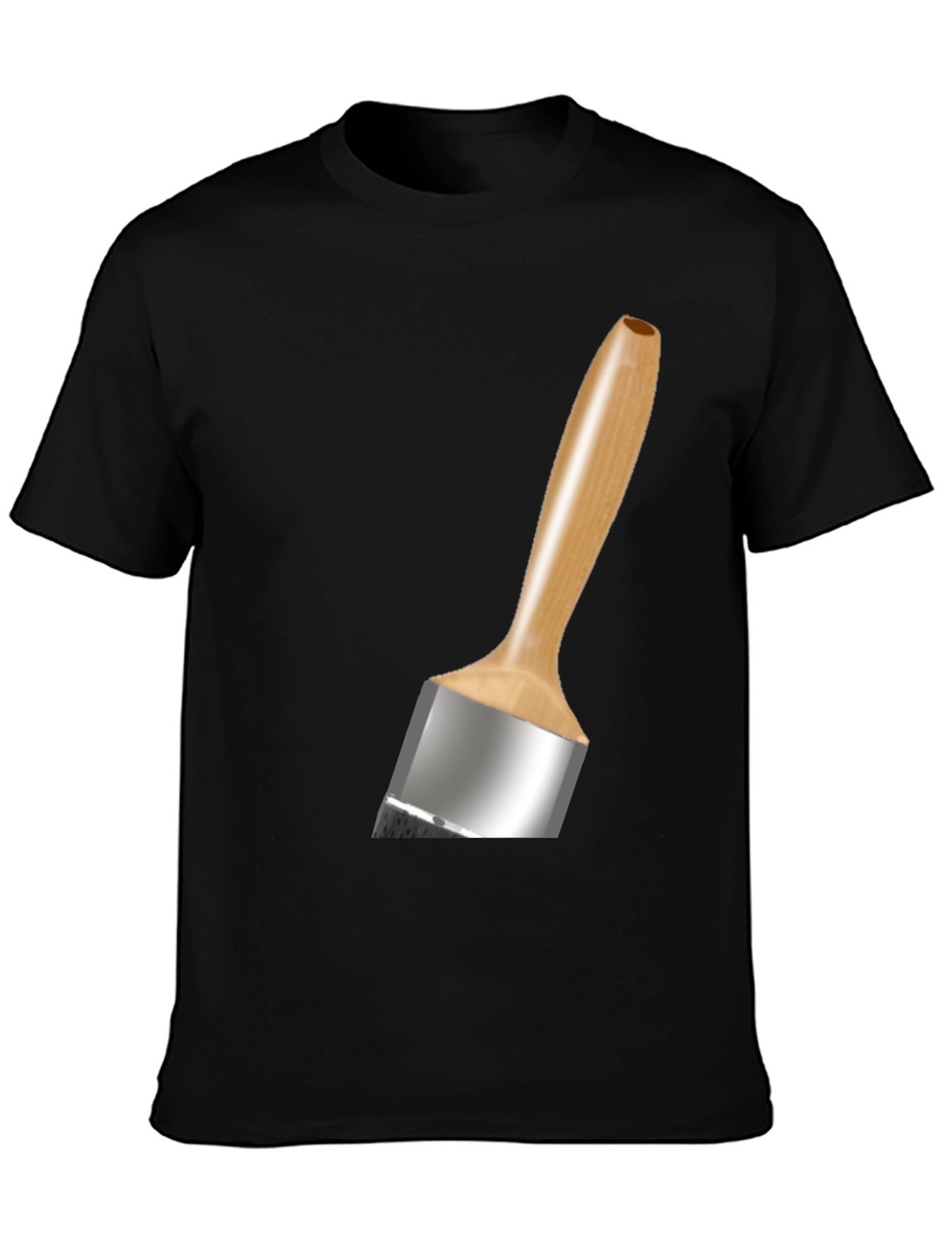 Paint Brush T-Shirt - Artistic Novelty Tee
