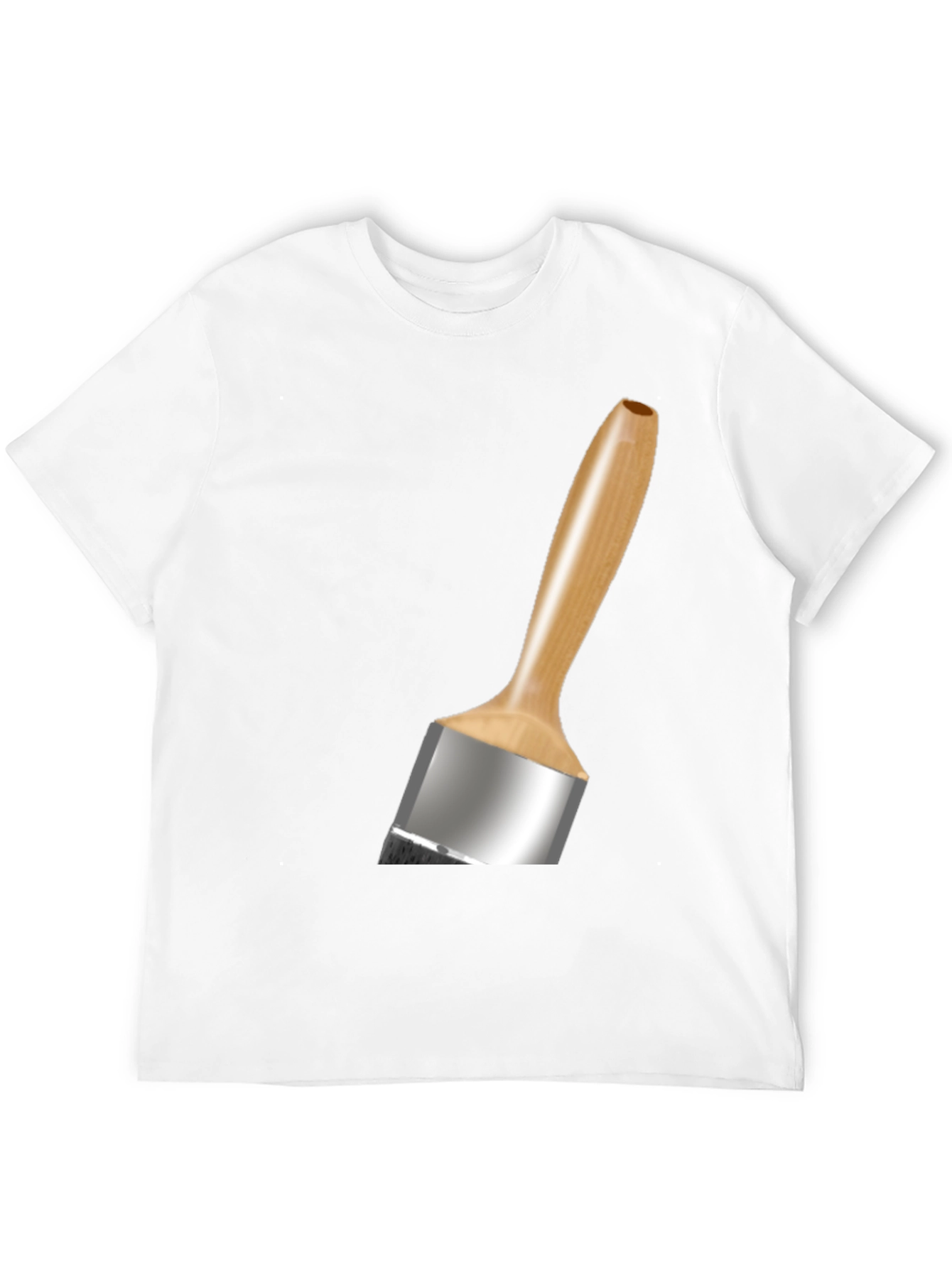 Paint Brush T-Shirt - Artistic Novelty Tee