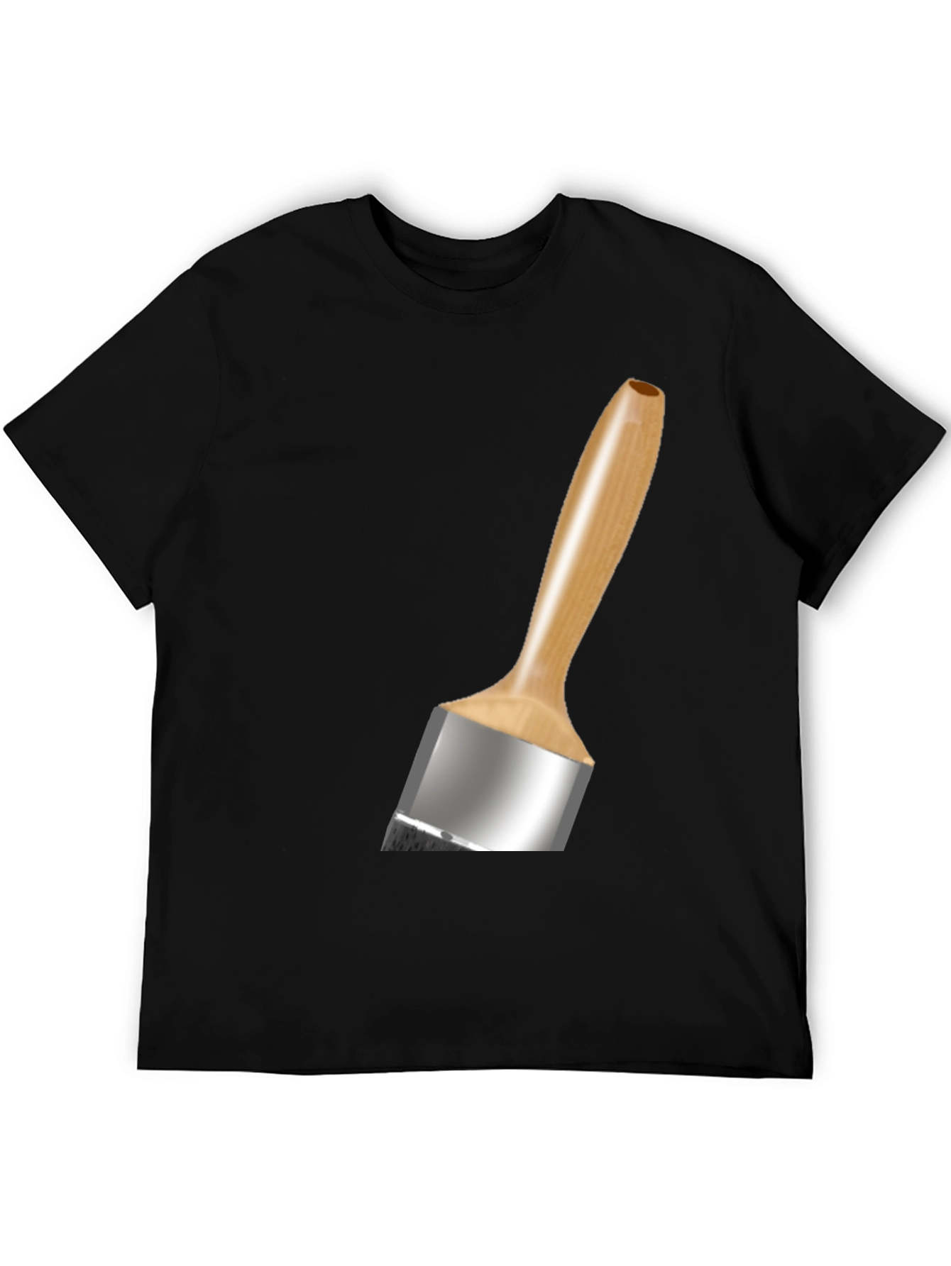 Paint Brush T-Shirt - Artistic Novelty Tee