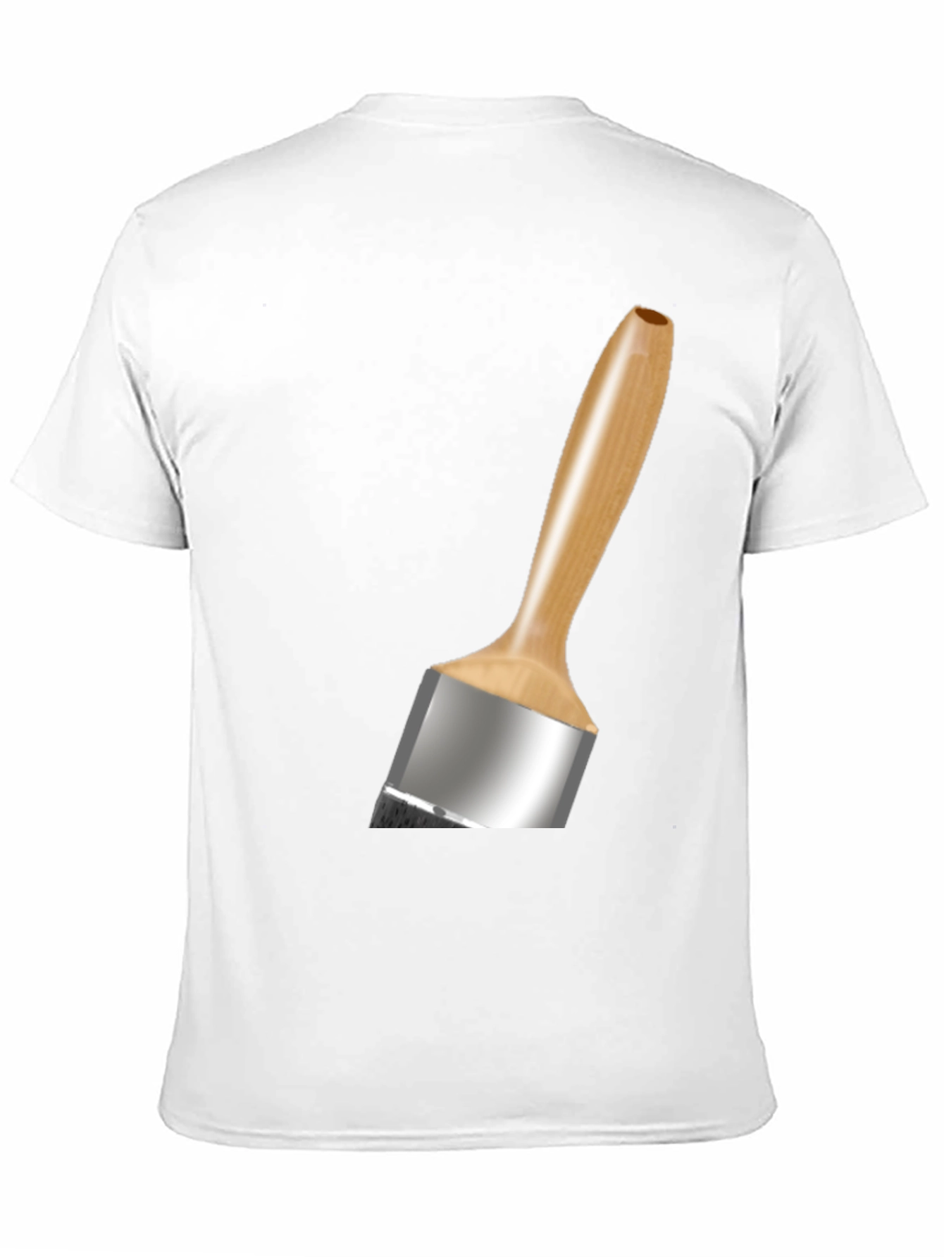Paint Brush T-Shirt - Artistic Novelty Tee