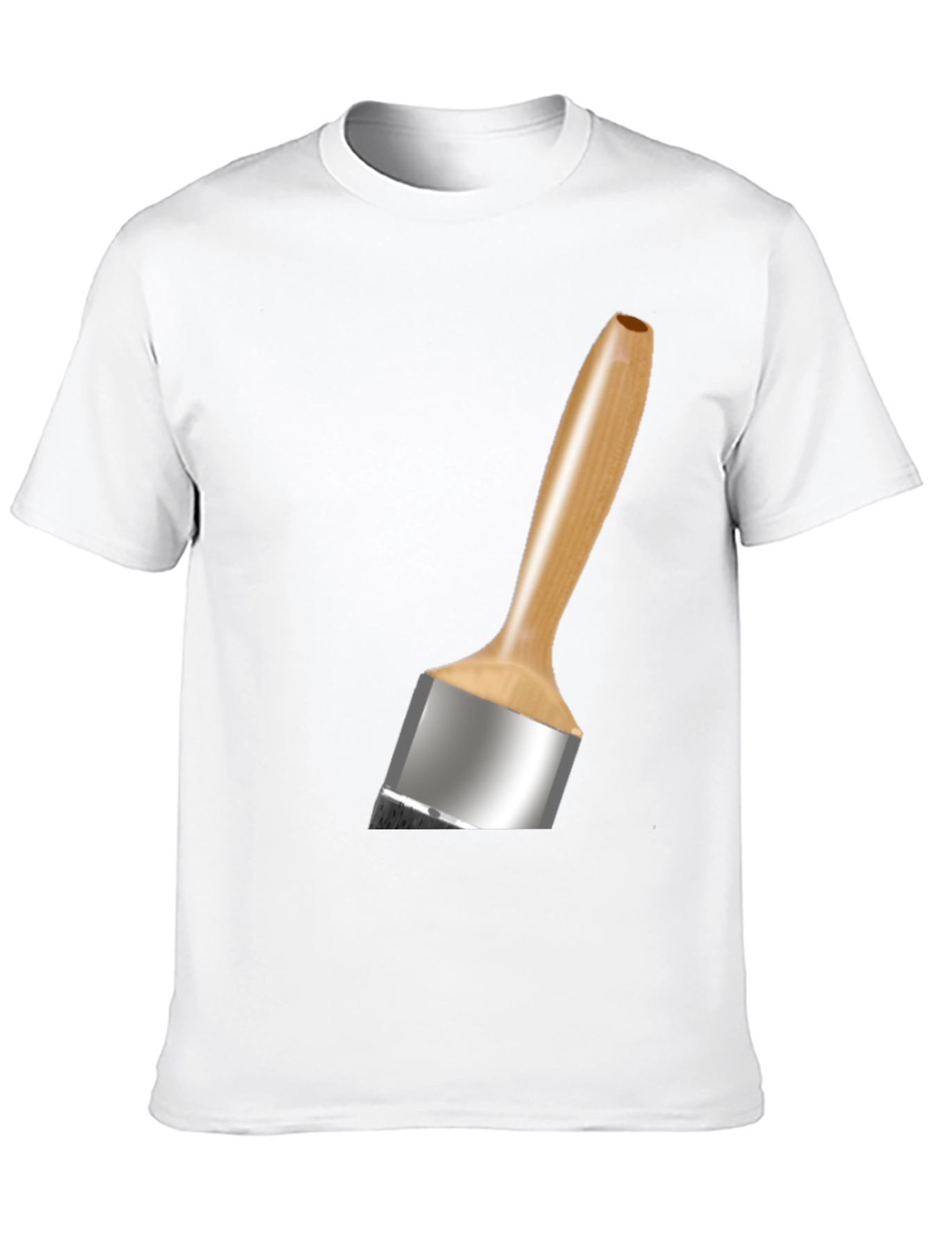 Paint Brush T-Shirt - Artistic Novelty Tee