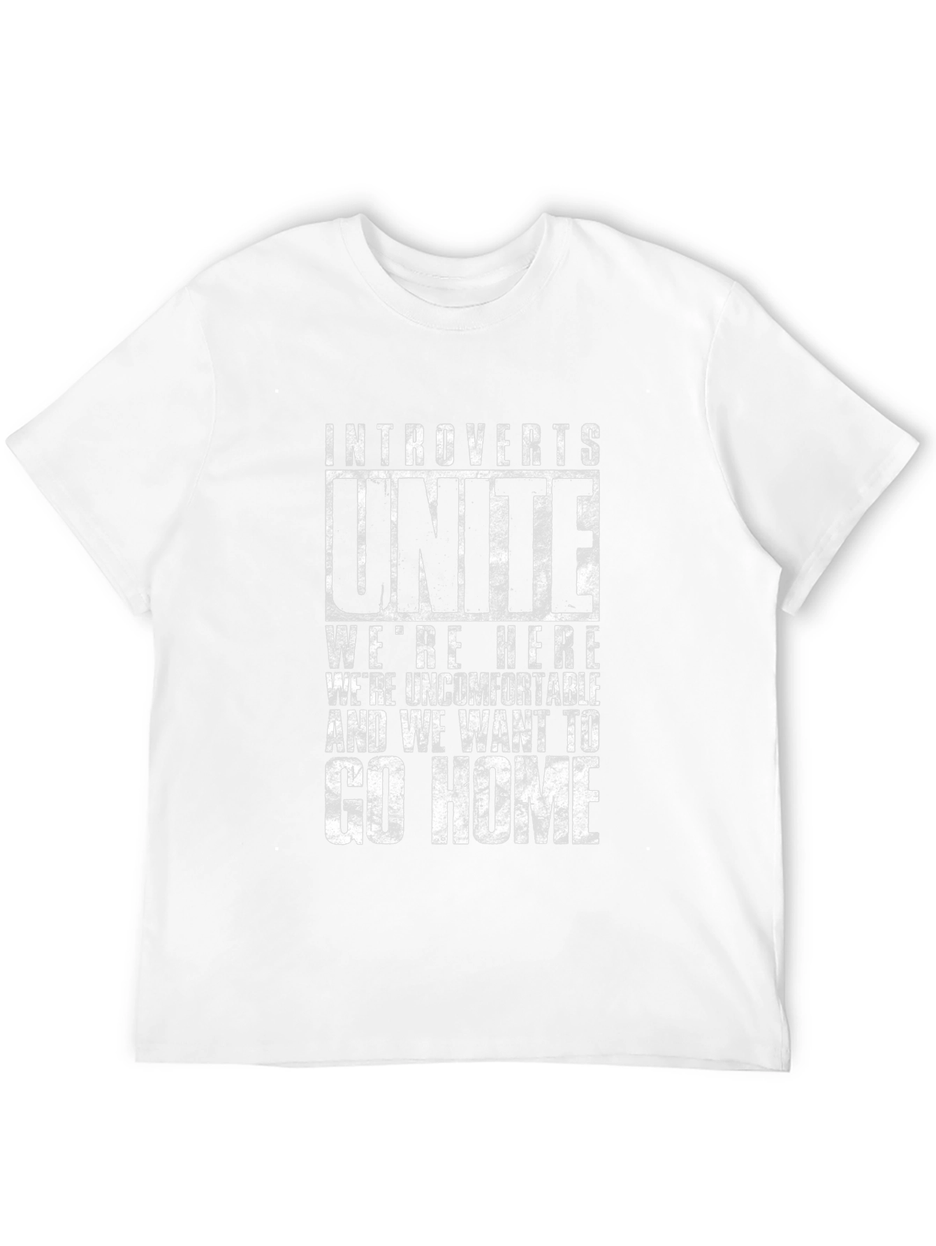 Introvert Unite Graphic Tee - Black