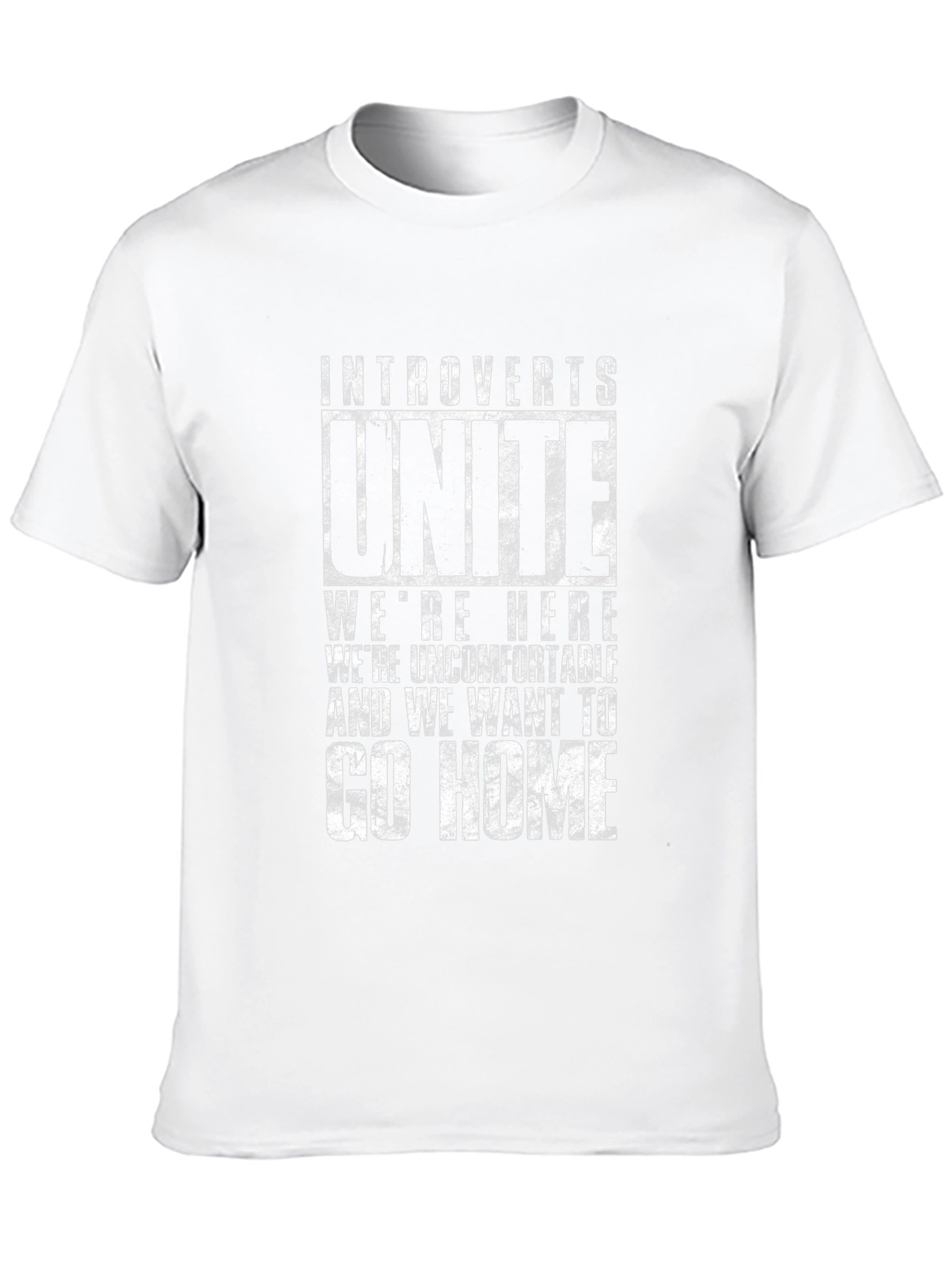 Introvert Unite Graphic Tee - Black