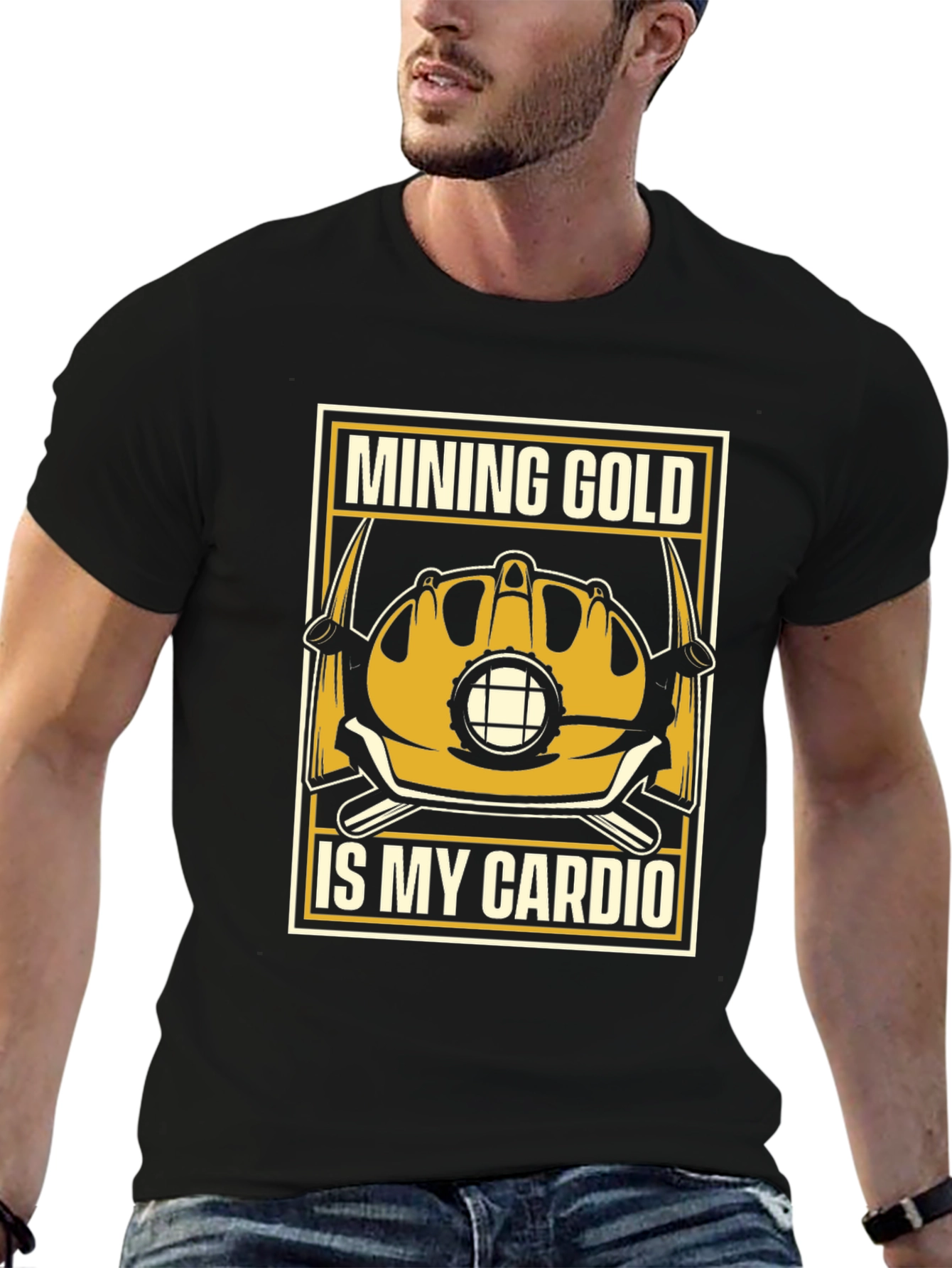 Mining Gold Is My Cardio T-Shirt