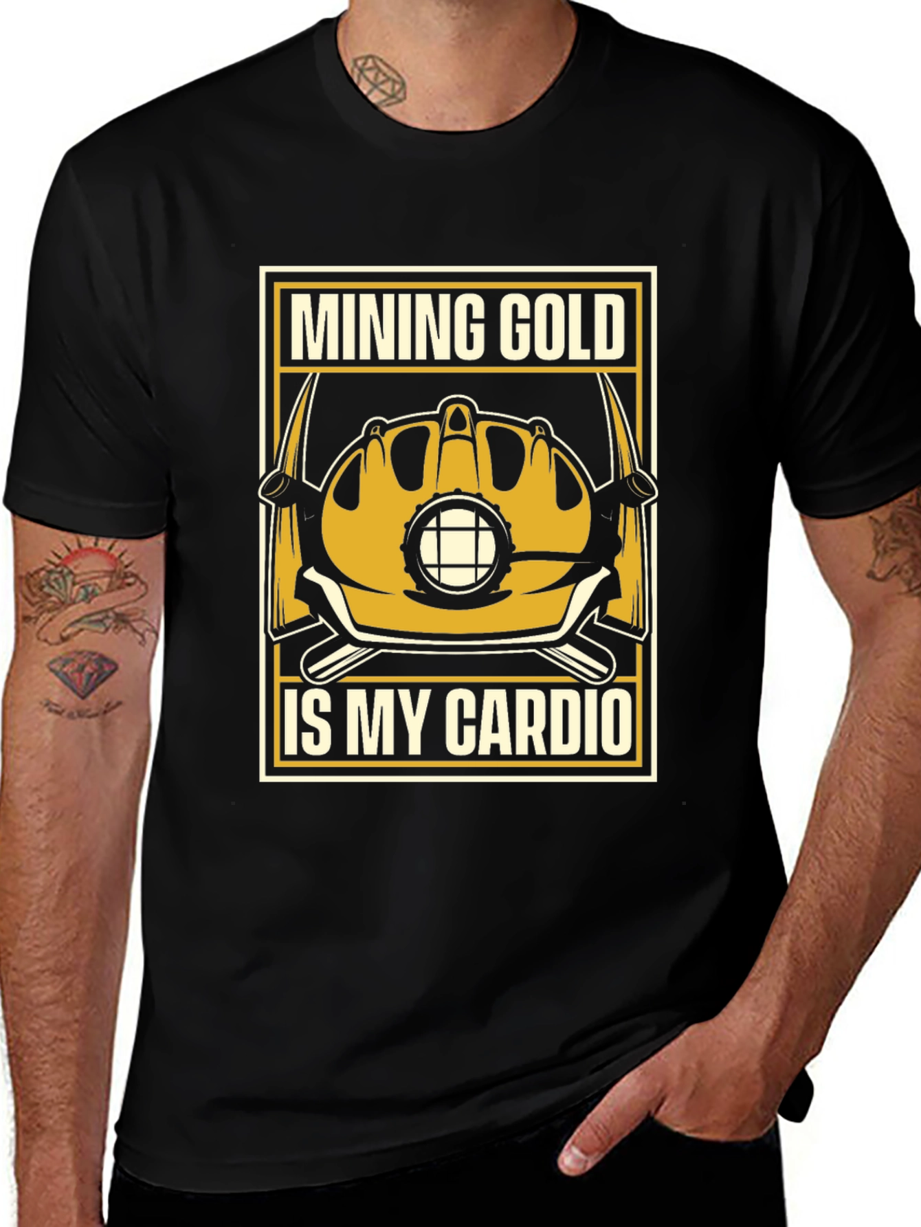 Mining Gold Is My Cardio T-Shirt