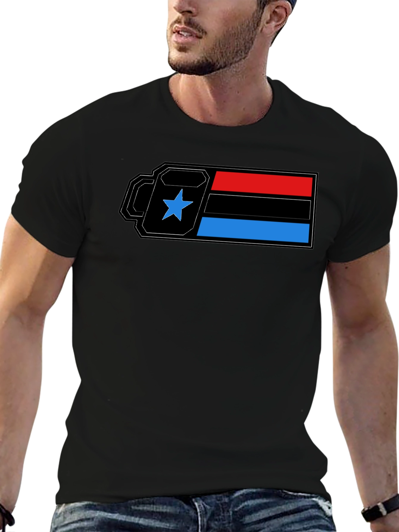 Retro Patriotic Graphic T-Shirt