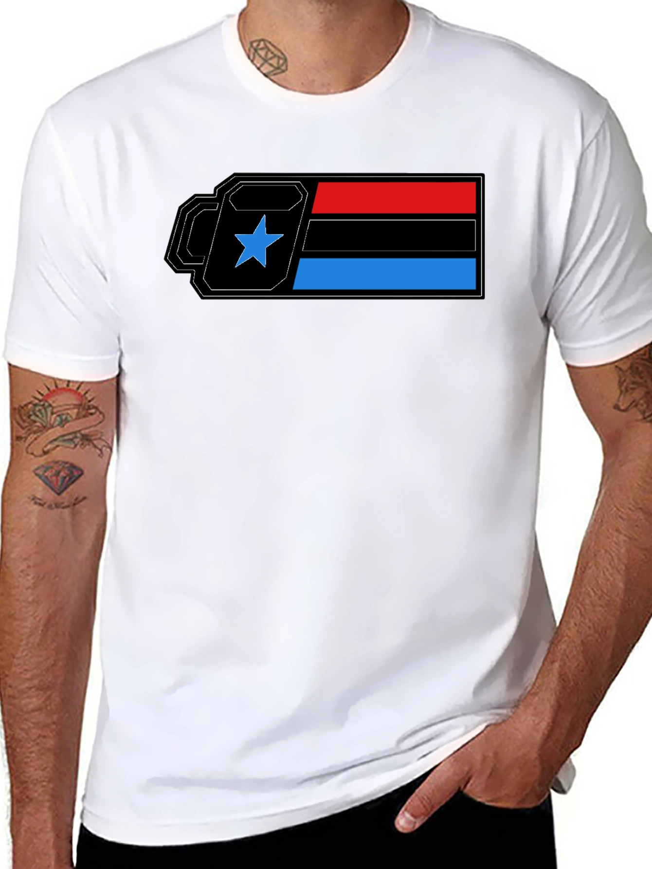 Retro Patriotic Graphic T-Shirt