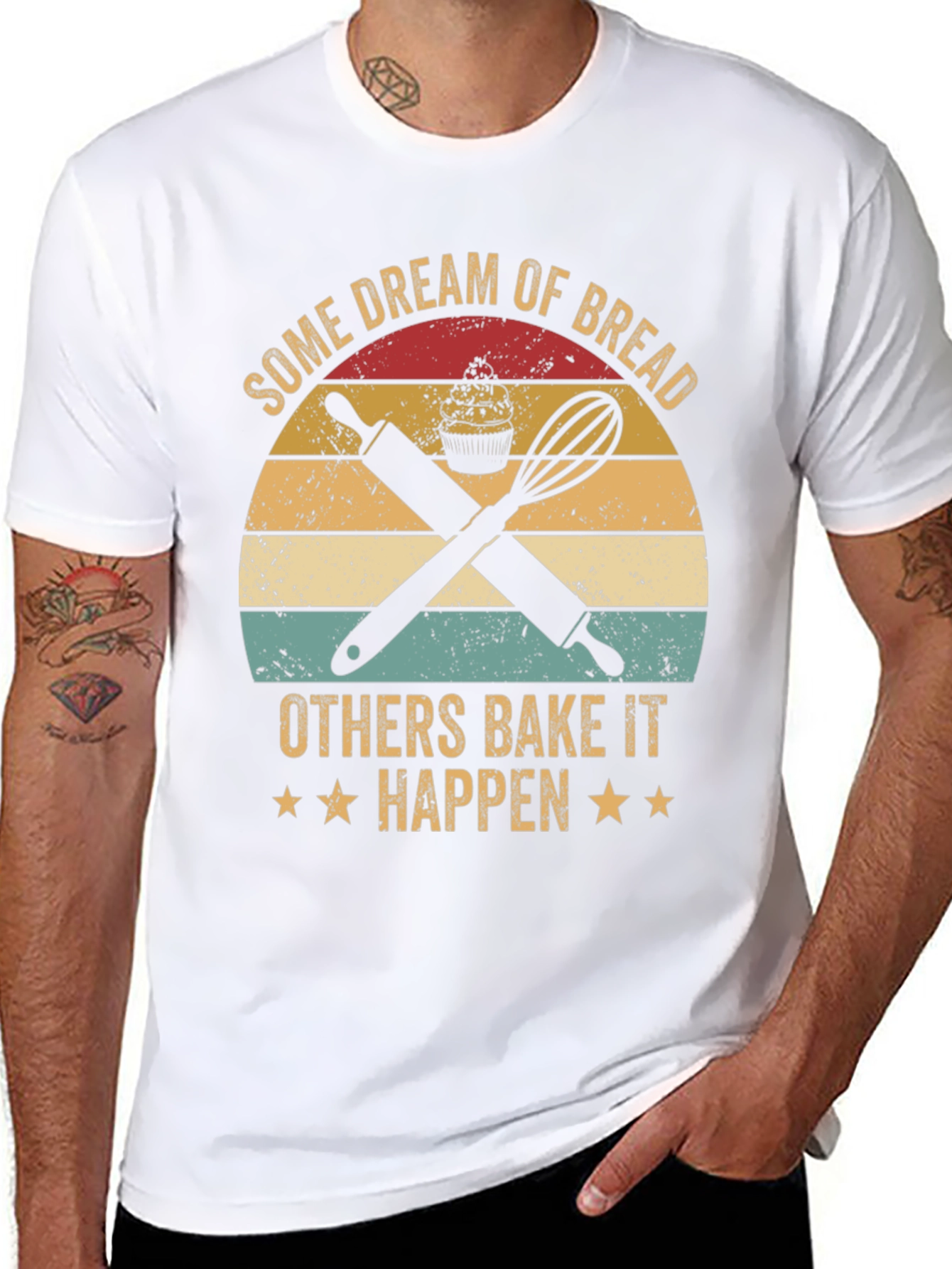 Baking Lover T-Shirt: Dream of Bread Bake It Happen