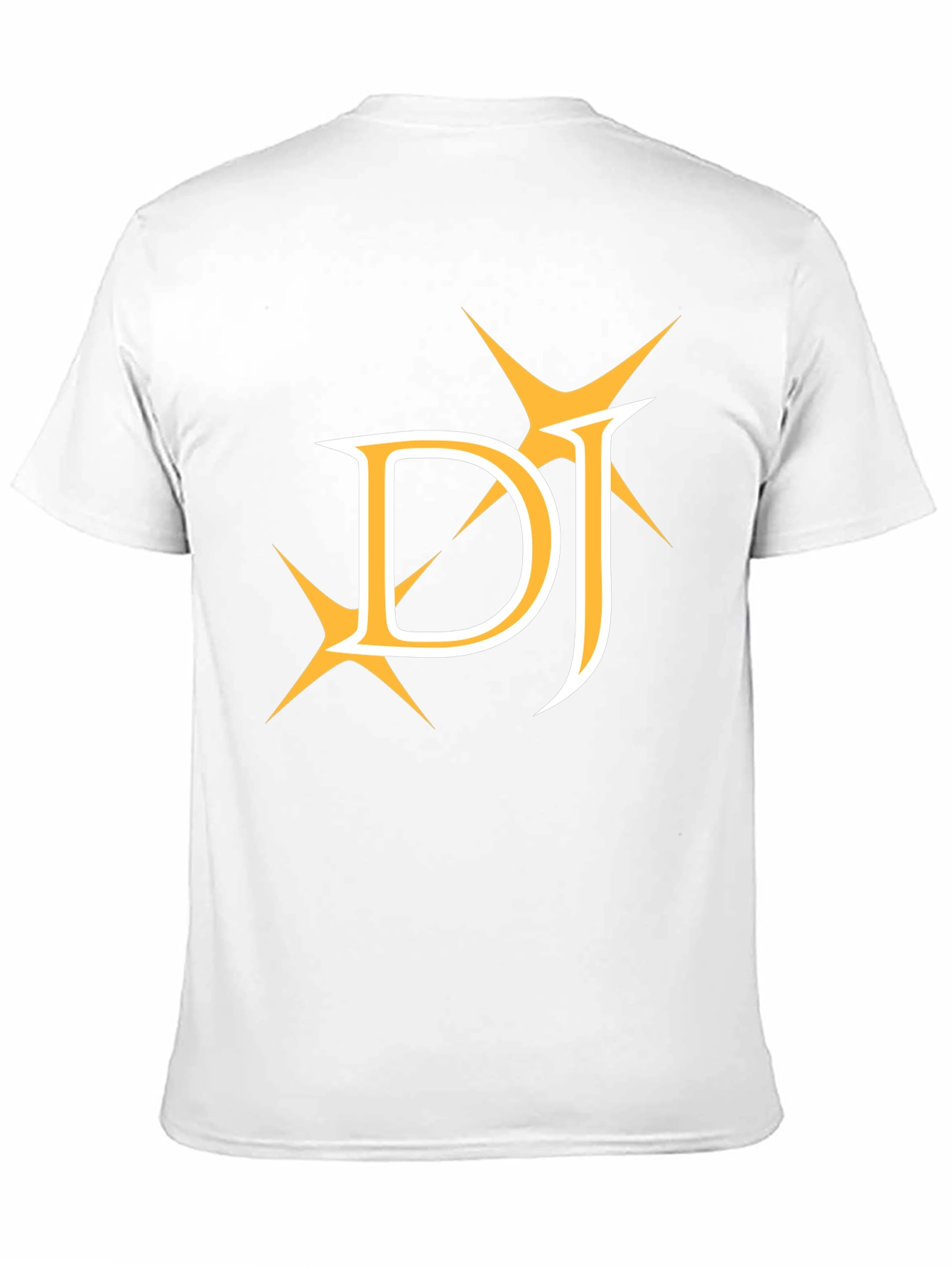 DJ Golden Graphic Tee - Stylish Black Cotton T-Shirt