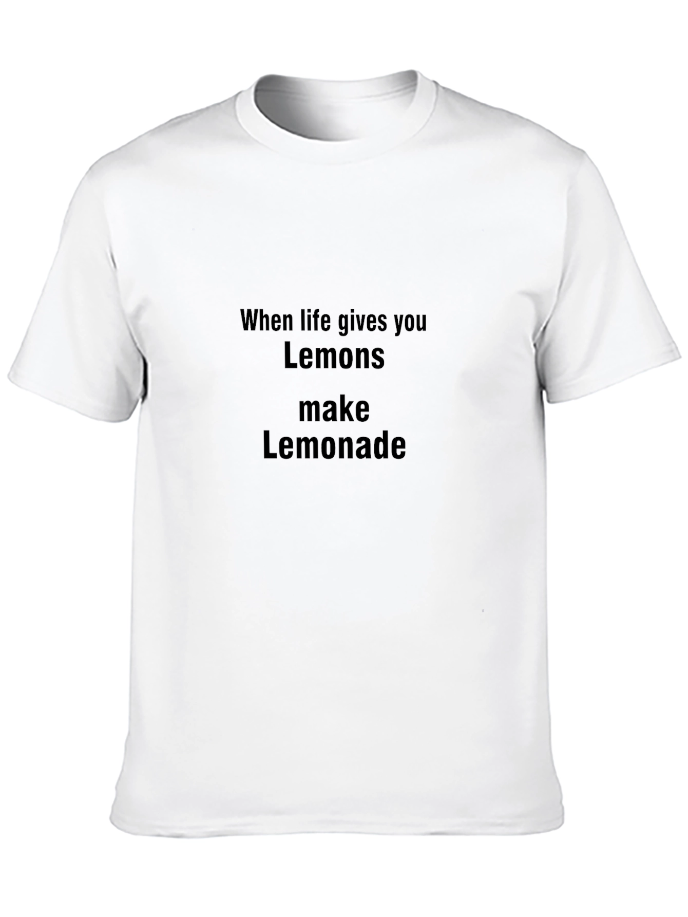 Life Gives Lemons T-Shirt - Inspirational Tee