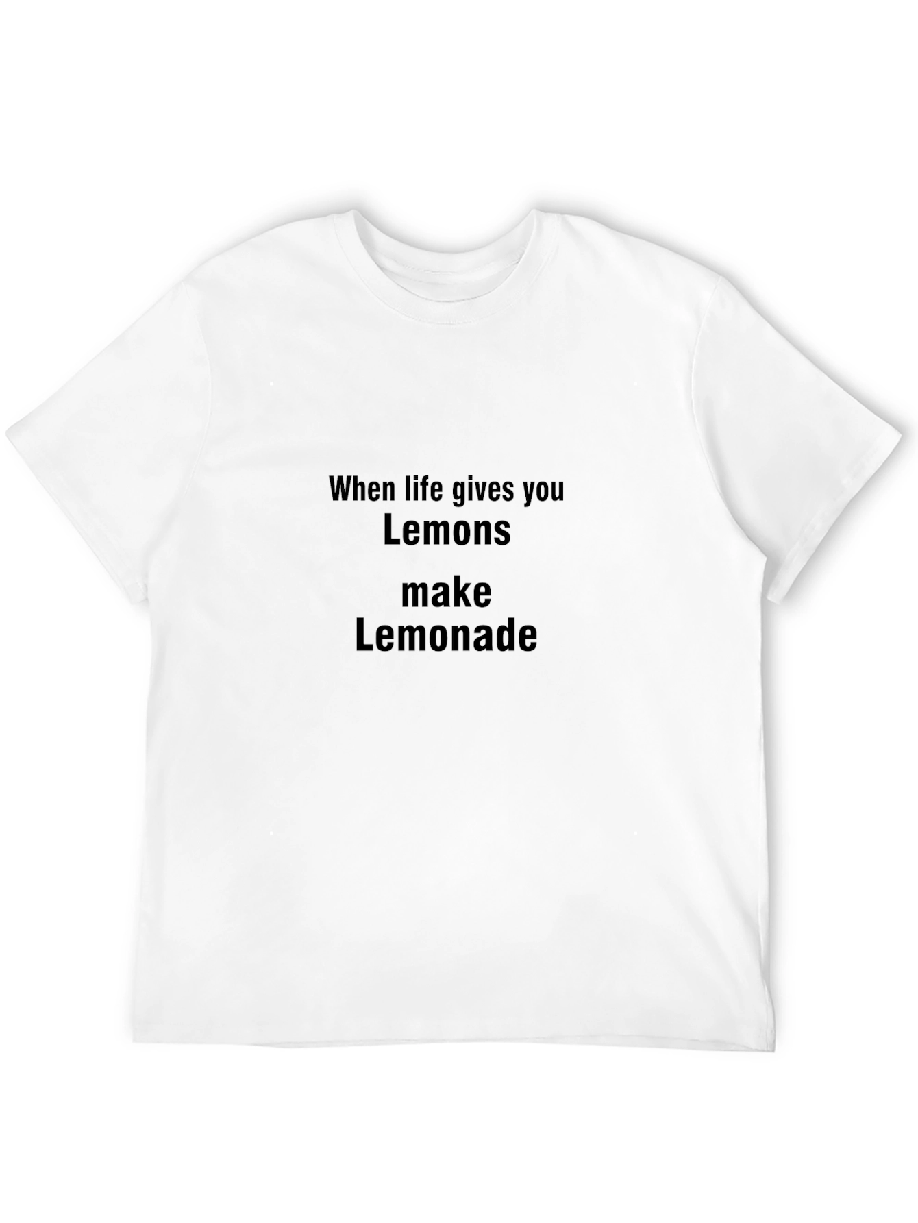 Life Gives Lemons T-Shirt - Inspirational Tee