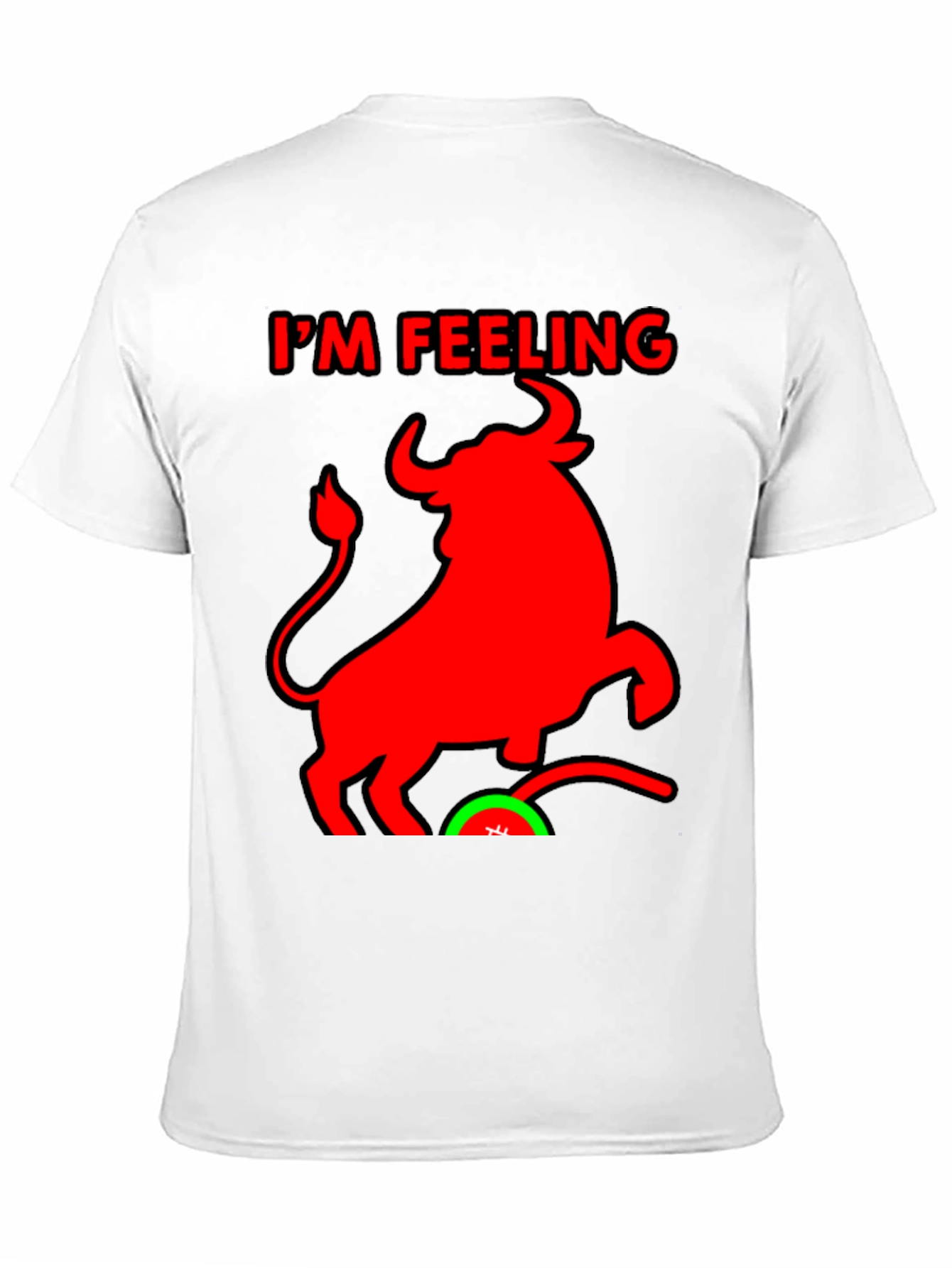 Im Feeling Bullish Black T-Shirt