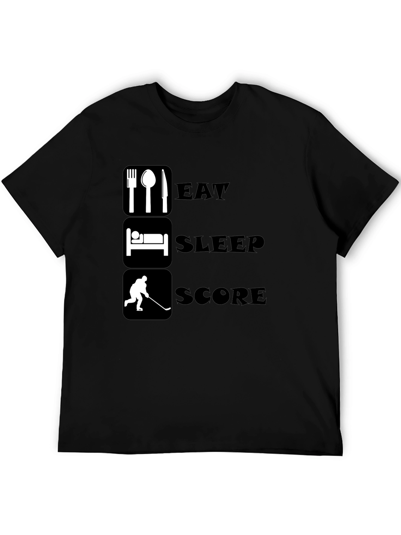 Eat Sleep Score Hockey T-Shirt