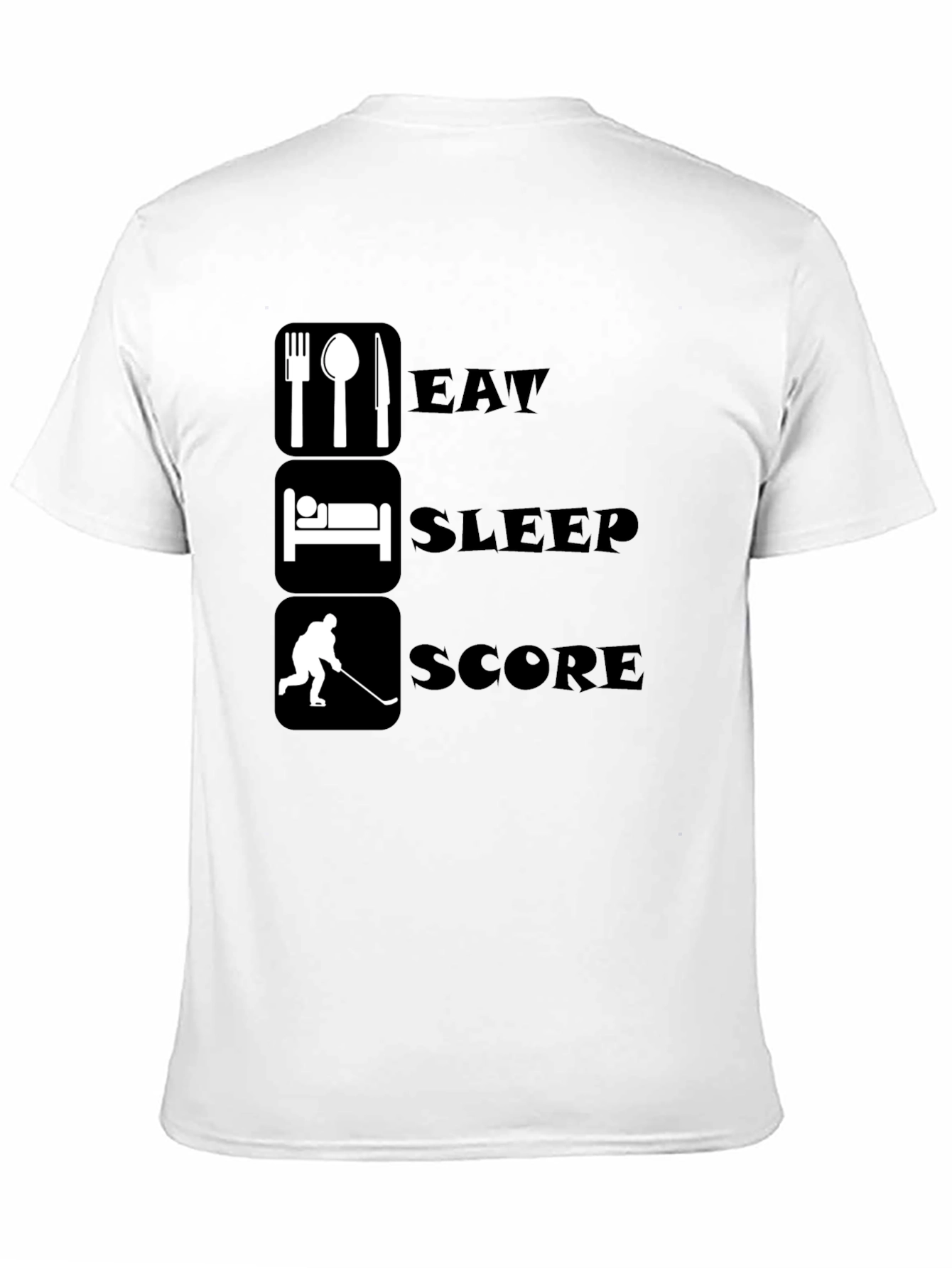 Eat Sleep Score Hockey T-Shirt