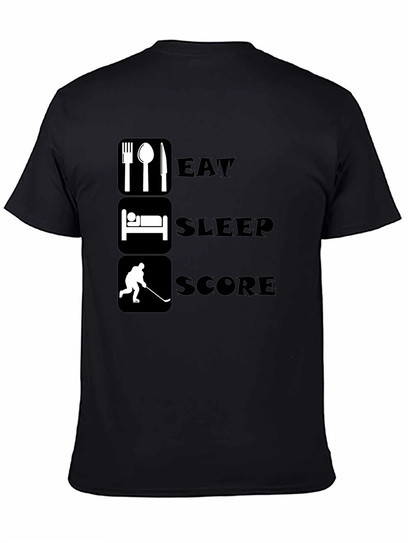 Eat Sleep Score Hockey T-Shirt