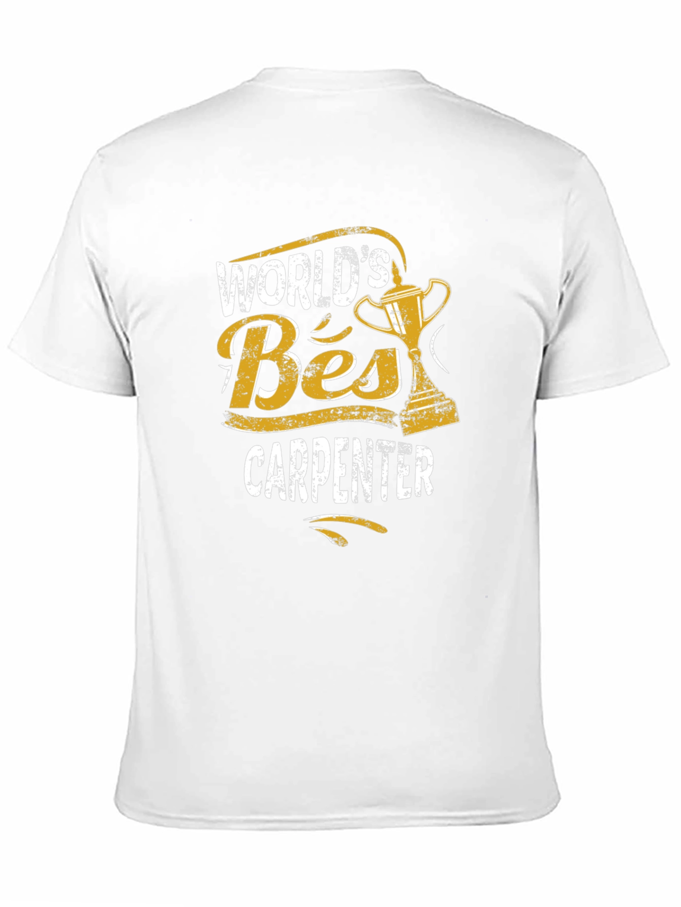 Worlds Best Carpenter Black T-Shirt