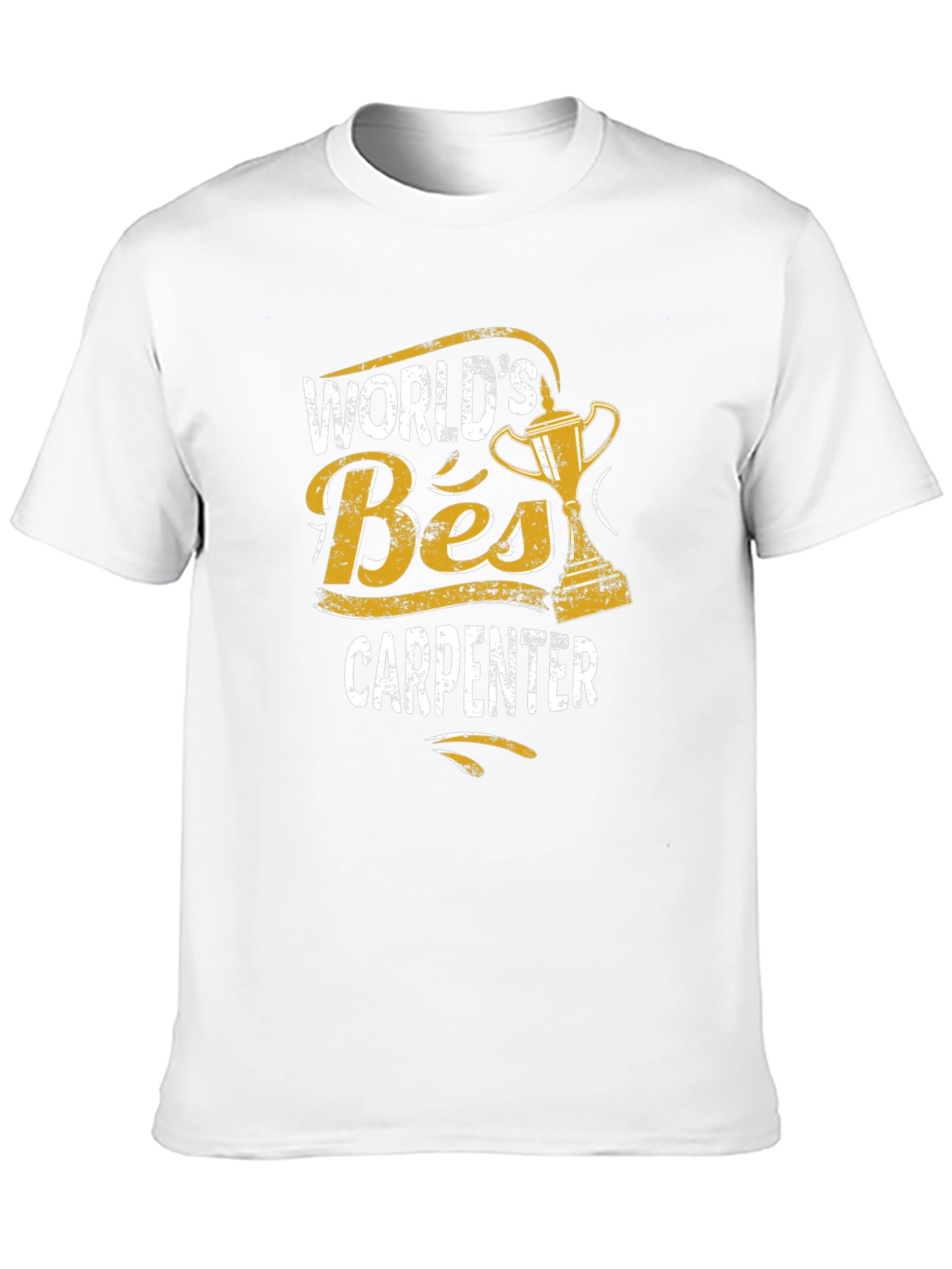 Worlds Best Carpenter Black T-Shirt