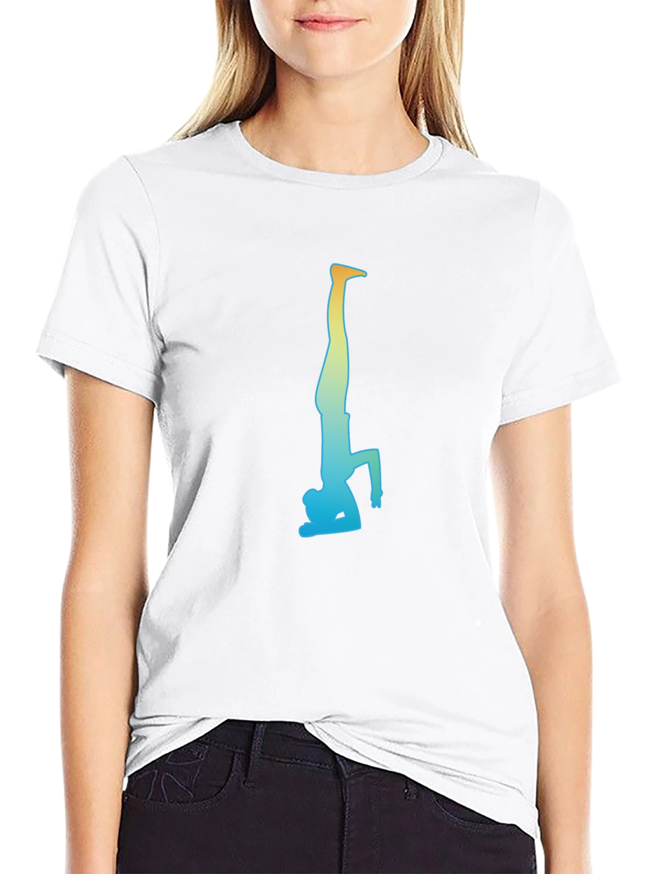 Yoga Pose T-Shirt - Inversion Graphic Tee