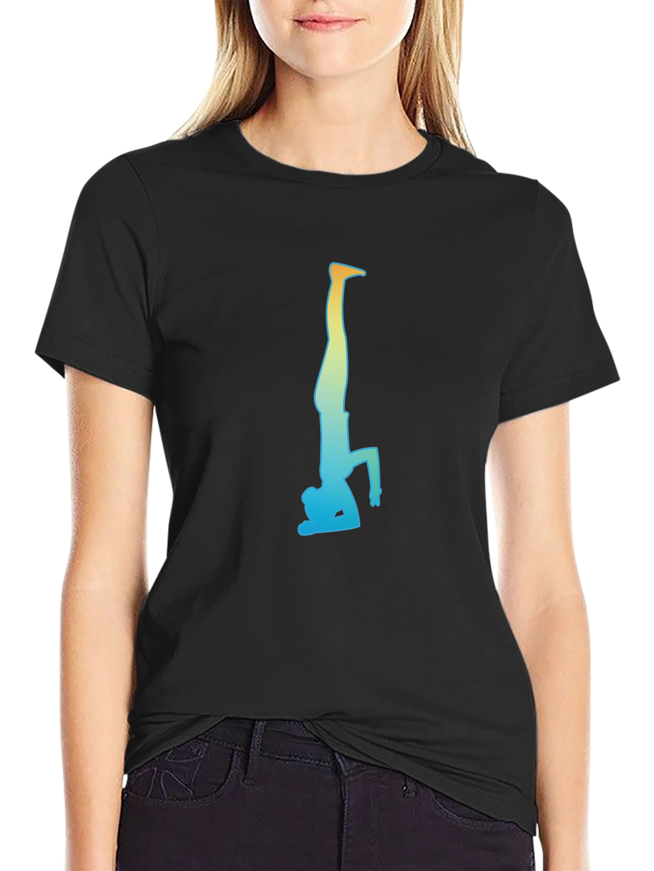 Yoga Pose T-Shirt - Inversion Graphic Tee