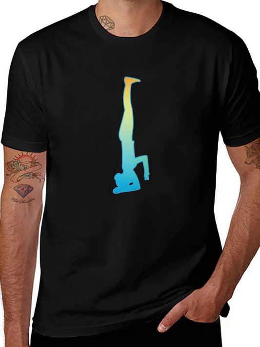 Yoga Pose T-Shirt - Inversion Graphic Tee