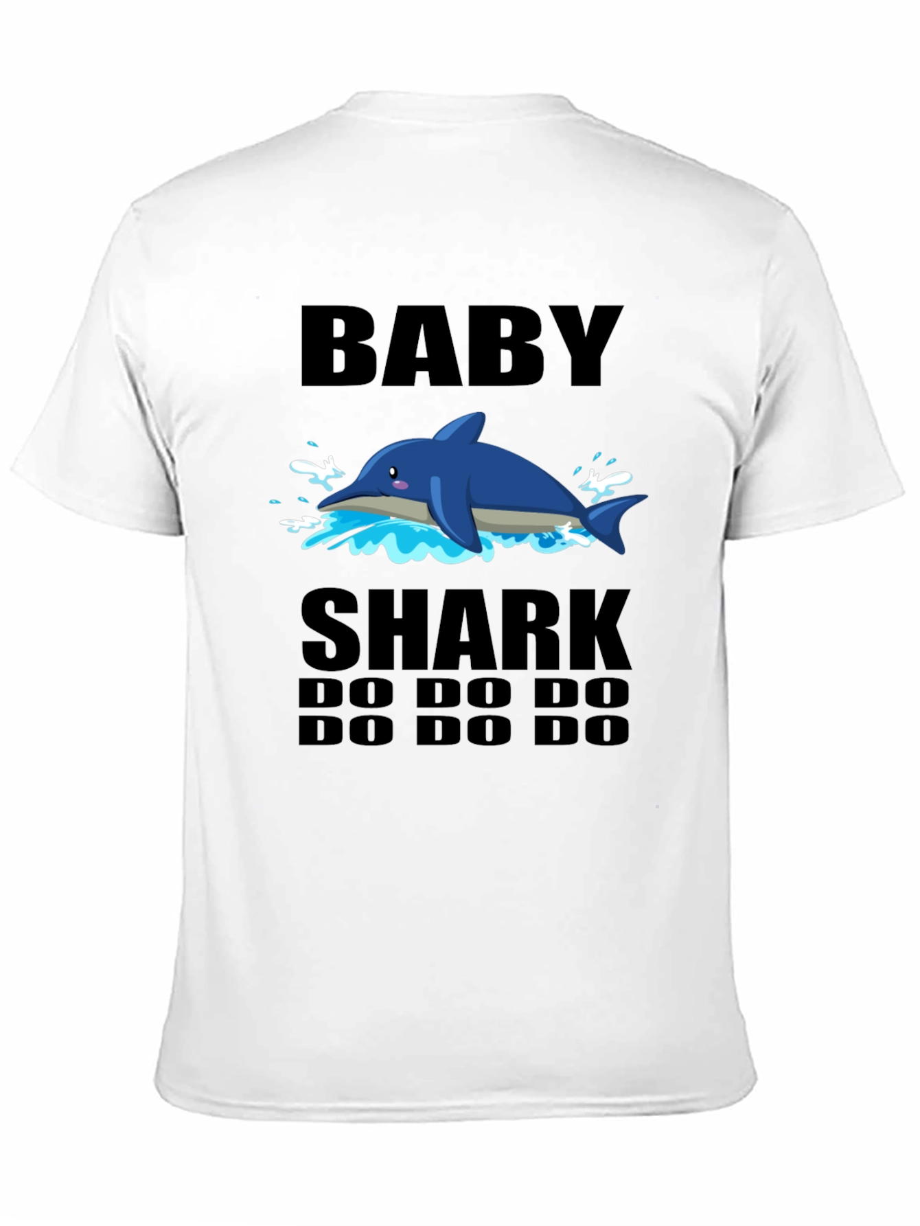 Baby Shark Graphic Tee - Soft Cotton Blend T-Shirt