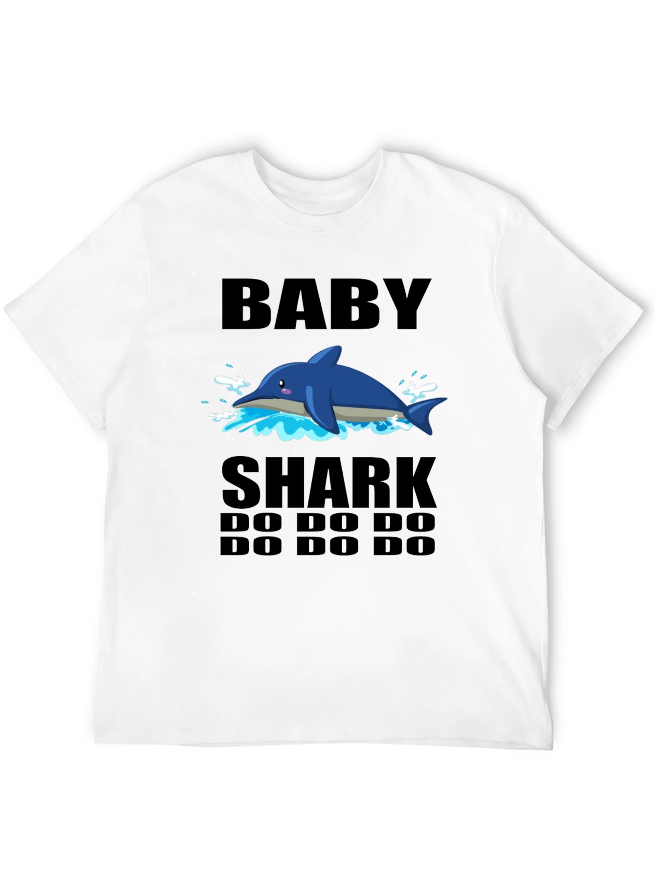 Baby Shark Graphic Tee - Soft Cotton Blend T-Shirt